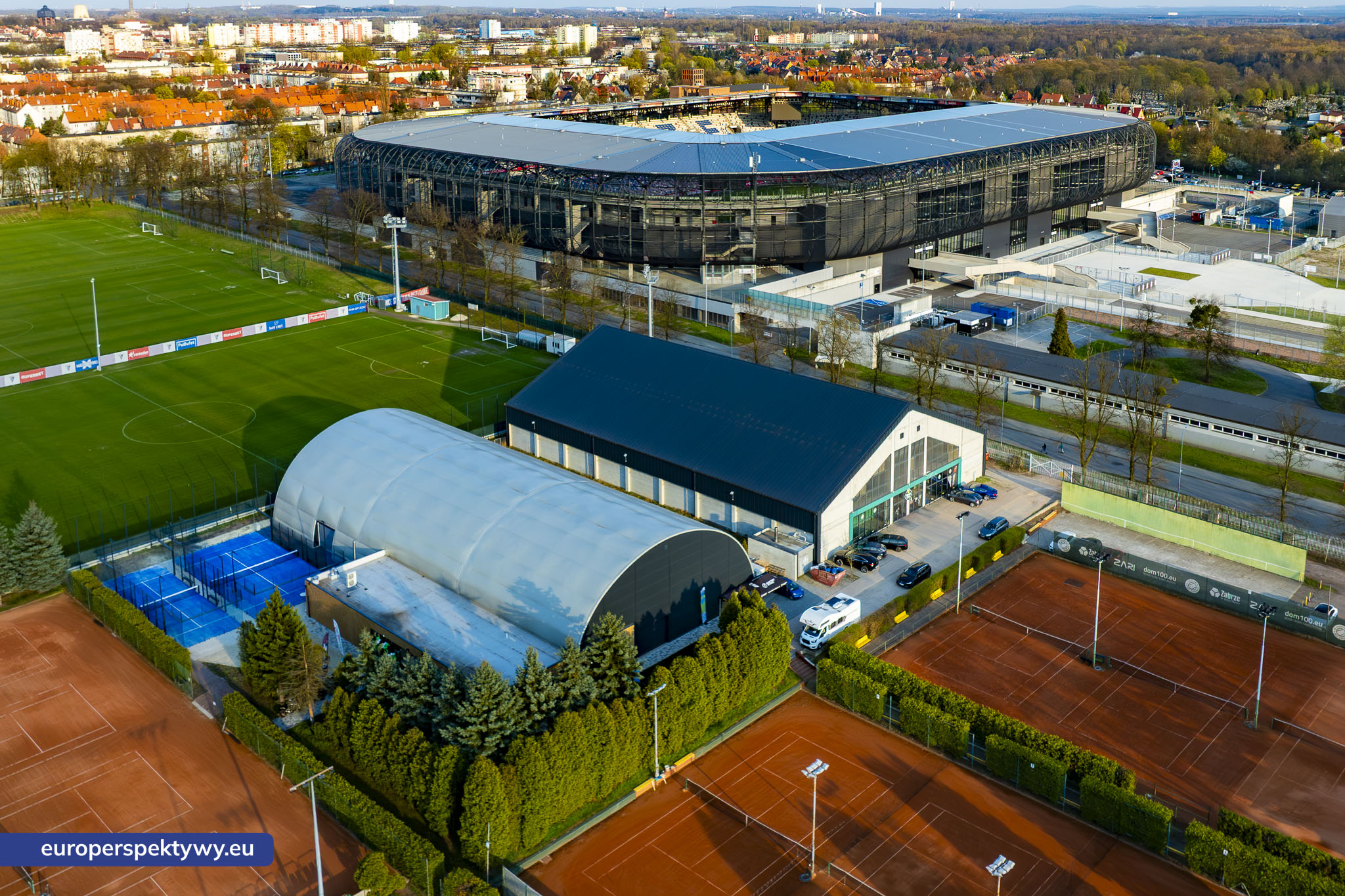 Europerspektywy Padelteam Zabrze oficjalnie otwarty. Nowa przestrzeń dla biznesu i sportu na Śląsku