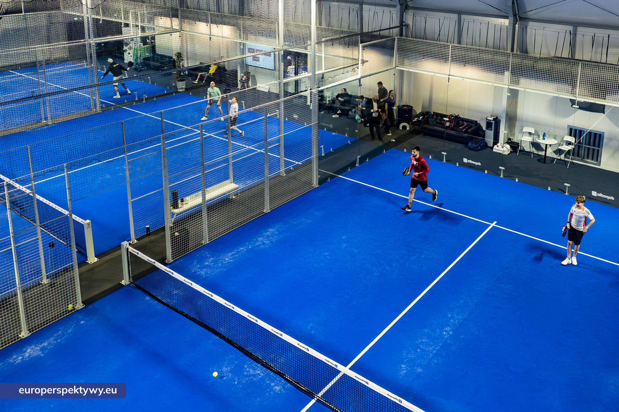 Europerspektywy Padelteam Zabrze oficjalnie otwarty. Nowa przestrzeń dla biznesu i sportu na Śląsku