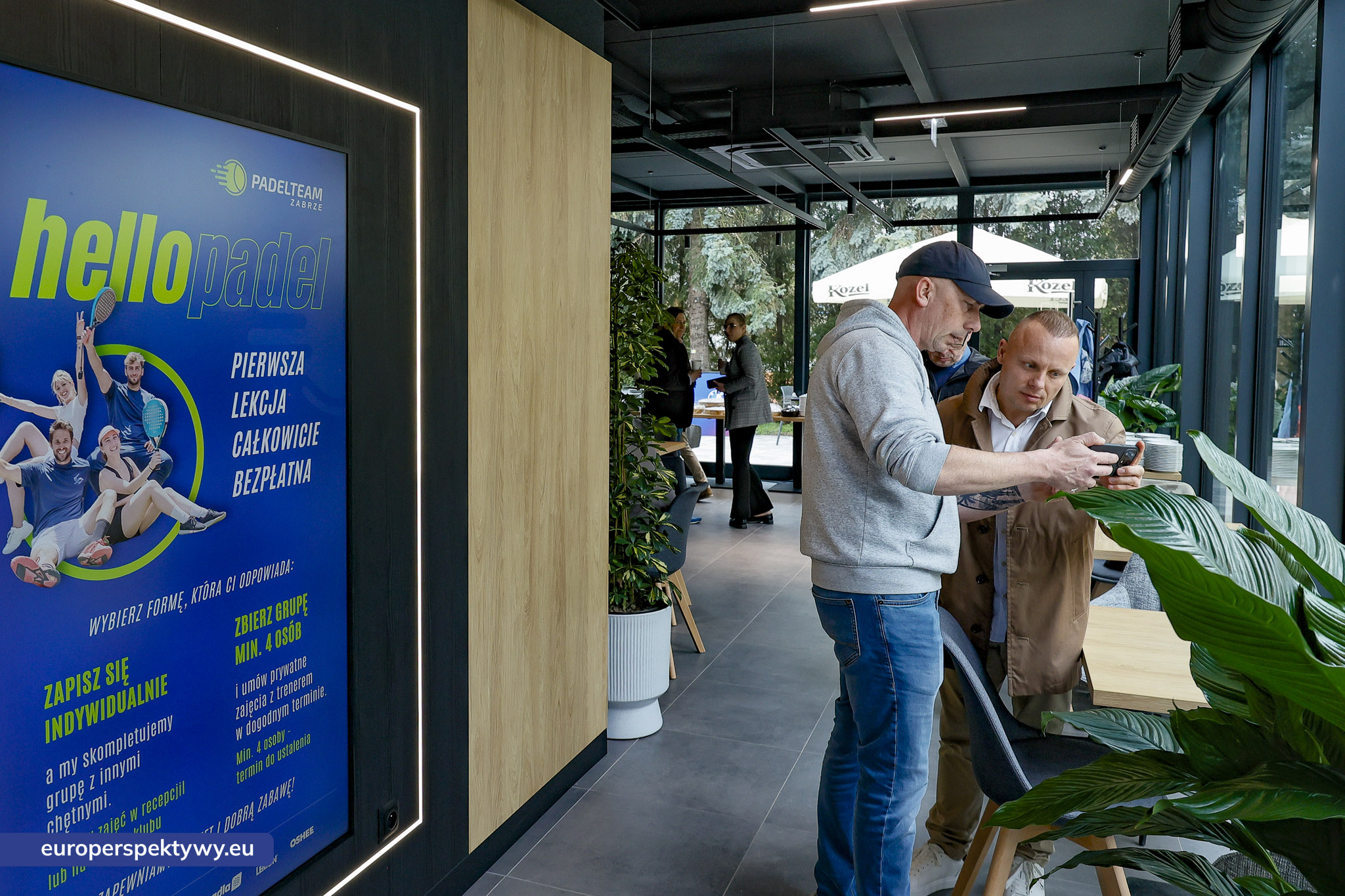 Europerspektywy Padelteam Zabrze oficjalnie otwarty. Nowa przestrzeń dla biznesu i sportu na Śląsku