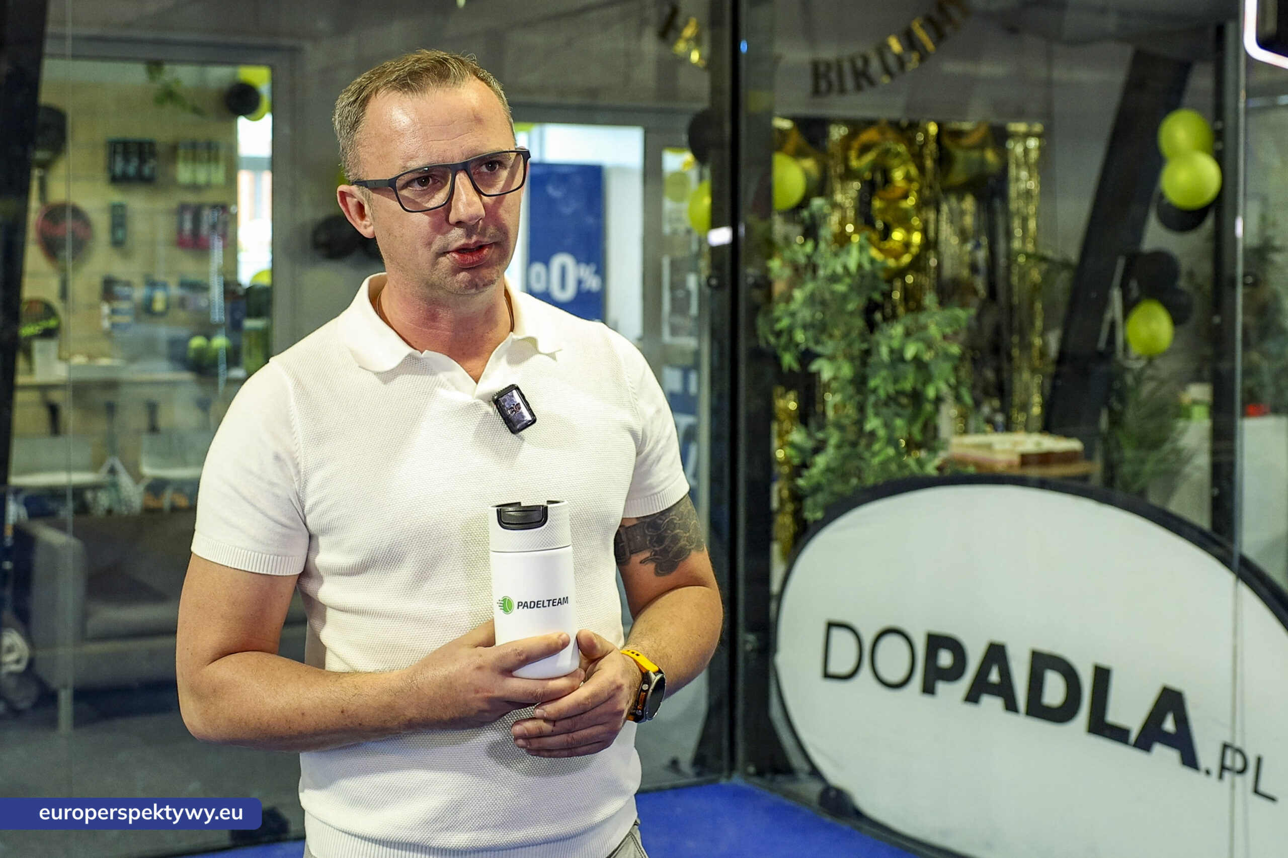 Europerspektywy III urodziny Padelteam Tychy. Padel, społeczność i biznes w jednym miejscu