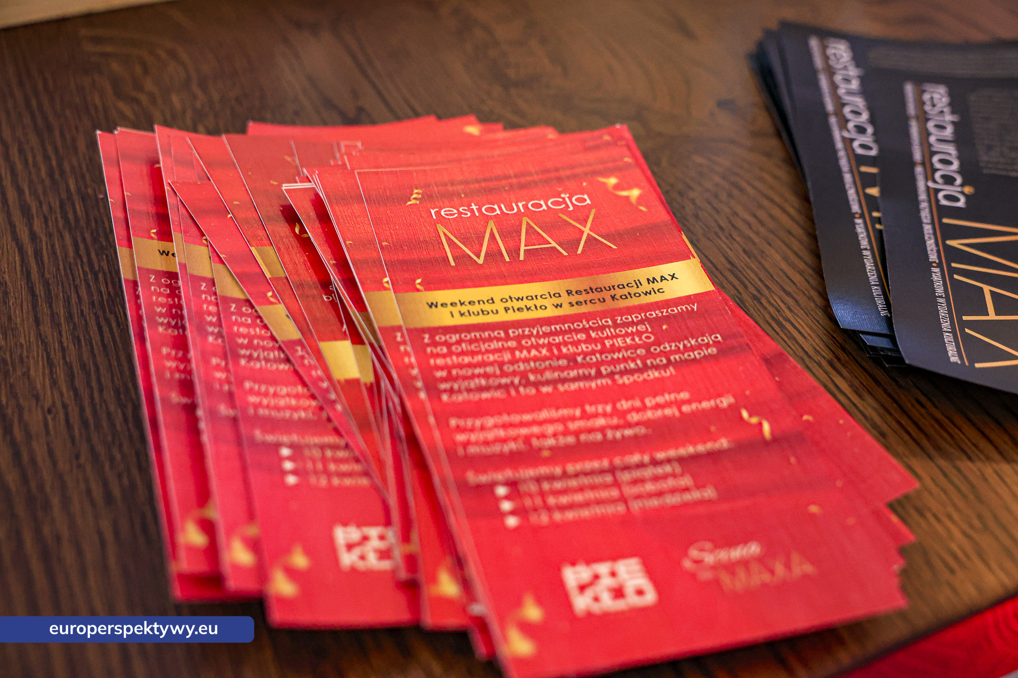 Restauracja MAX Spodek - Klub PIEKŁO-4 Europerspektywy Powrót legendy do serca Katowic. Restauracja MAX ponownie otwarta