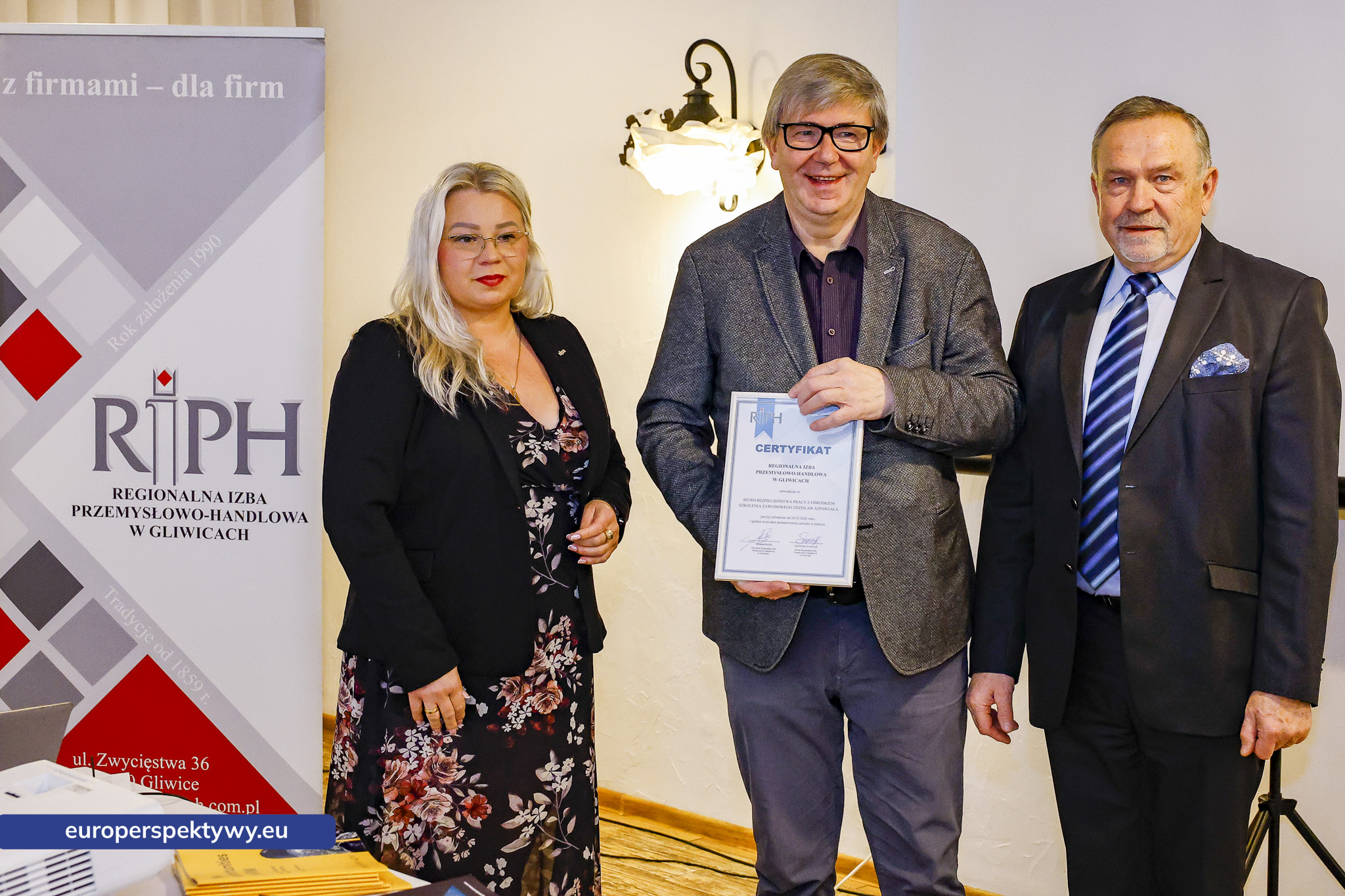 Europerspektywy Śniadanie biznesowe RIPH Gliwice: współpraca międzynarodowa, rozwój firm i plany na przyszłość