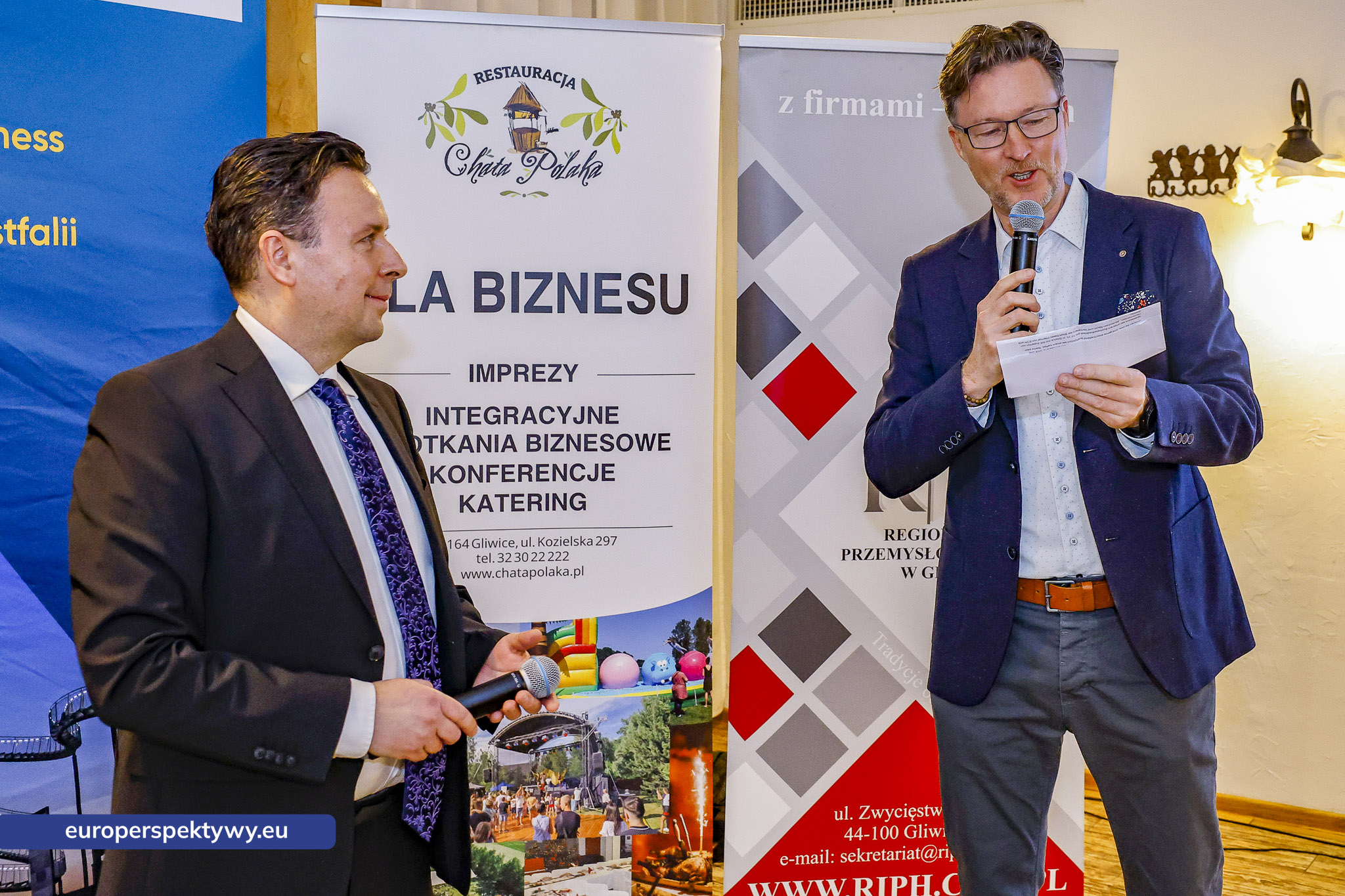 Europerspektywy Śniadanie biznesowe RIPH Gliwice: współpraca międzynarodowa, rozwój firm i plany na przyszłość