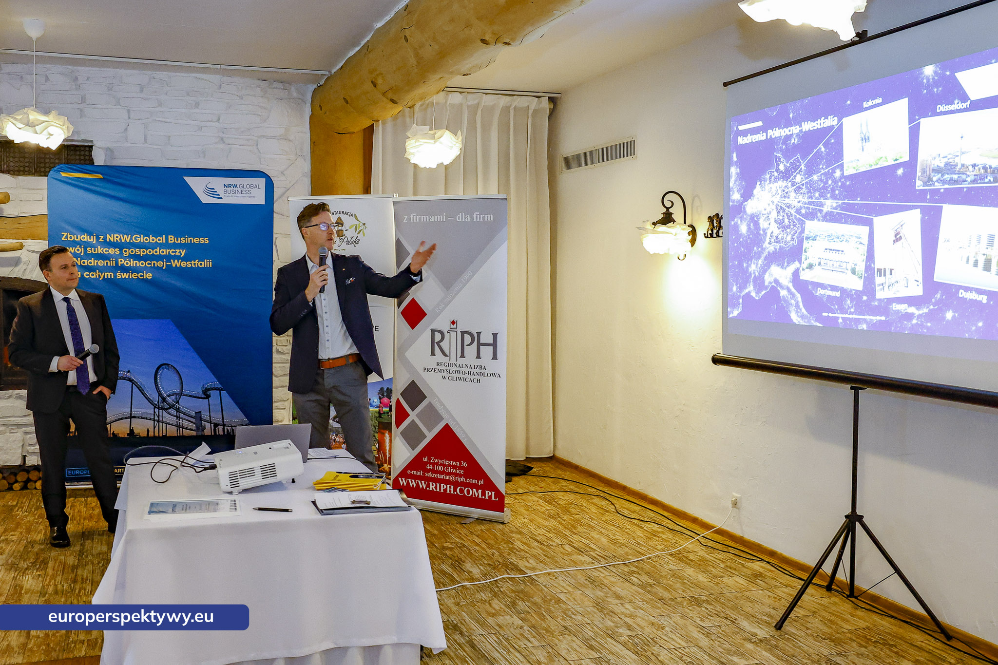 Europerspektywy Śniadanie biznesowe RIPH Gliwice: współpraca międzynarodowa, rozwój firm i plany na przyszłość