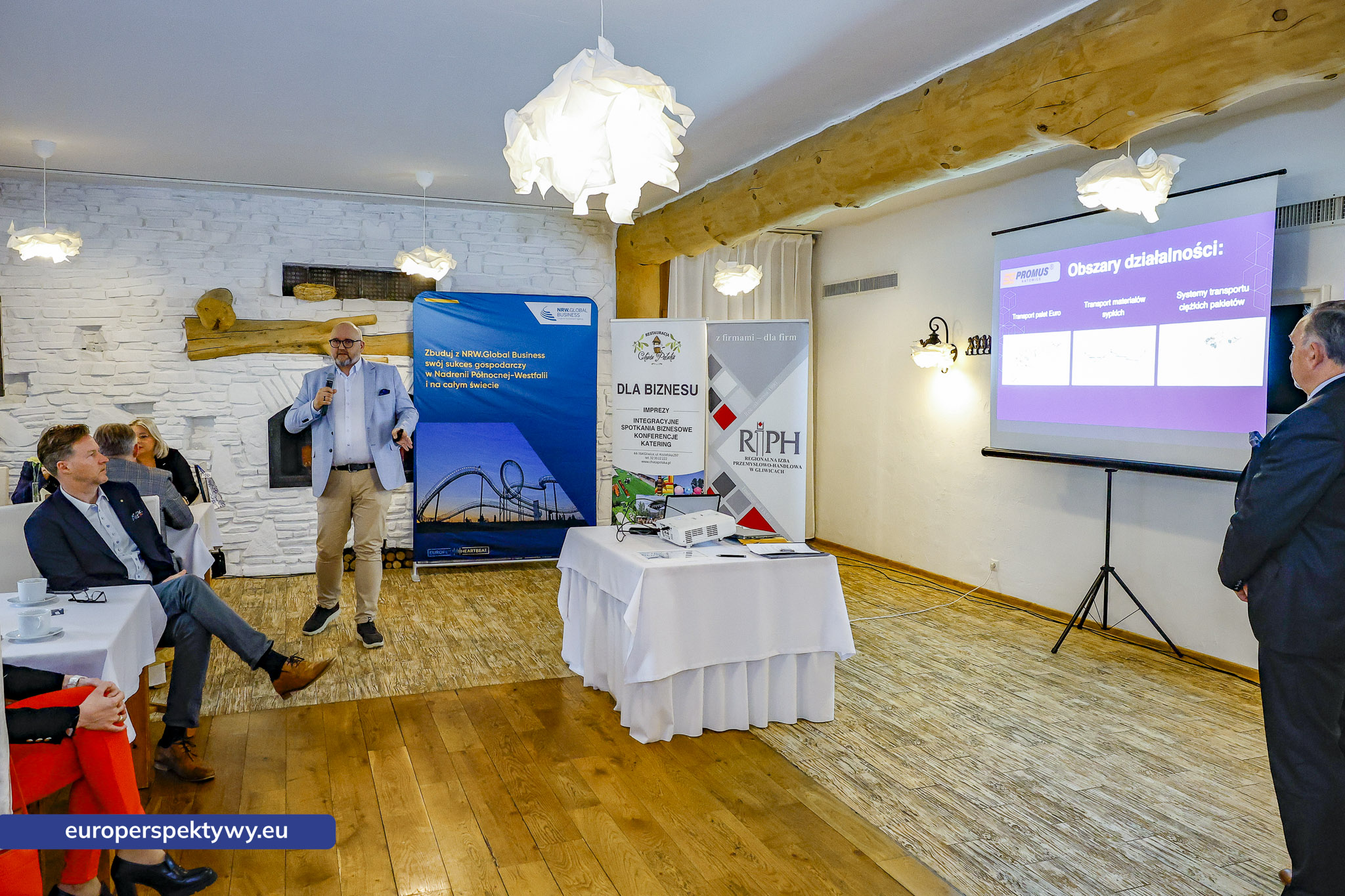Europerspektywy Śniadanie biznesowe RIPH Gliwice: współpraca międzynarodowa, rozwój firm i plany na przyszłość