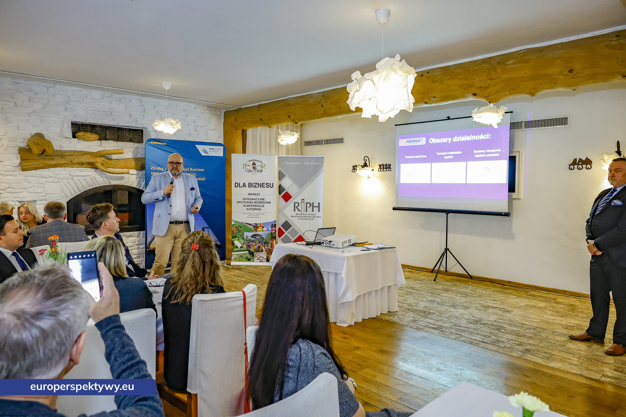 Europerspektywy Śniadanie biznesowe RIPH Gliwice: współpraca międzynarodowa, rozwój firm i plany na przyszłość