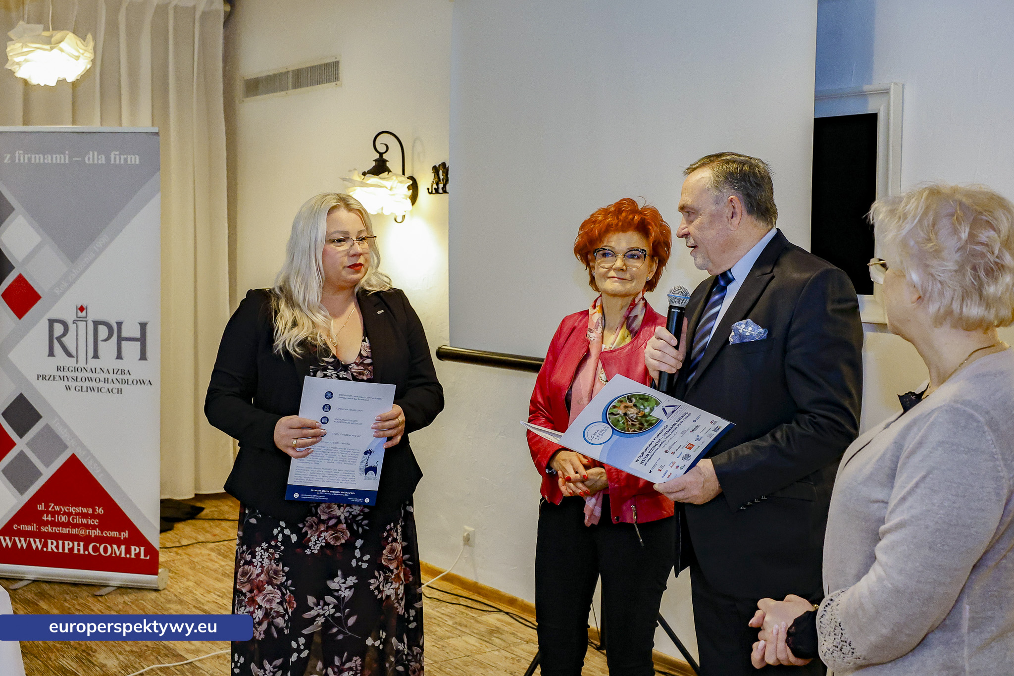 Europerspektywy Śniadanie biznesowe RIPH Gliwice: współpraca międzynarodowa, rozwój firm i plany na przyszłość