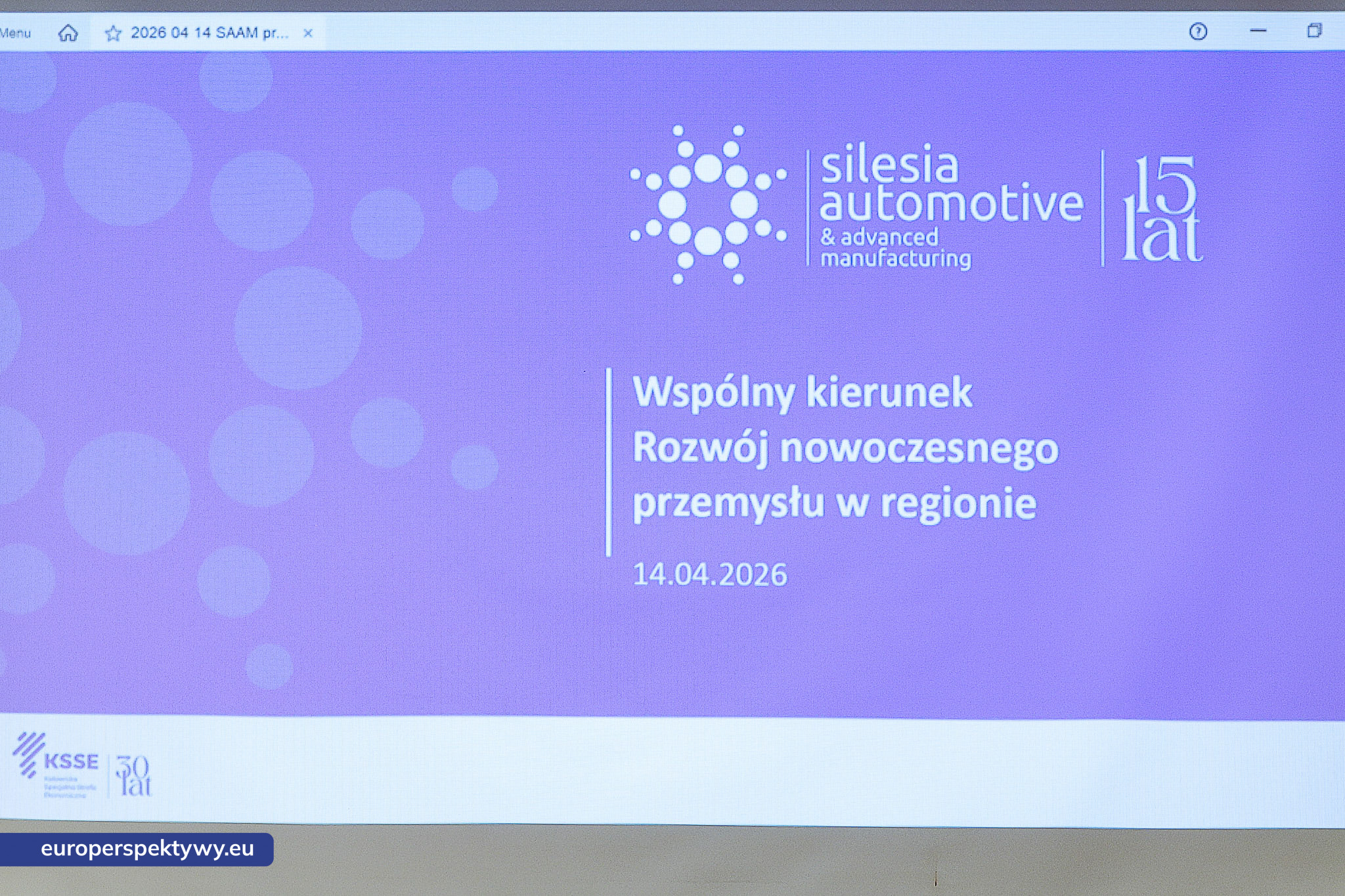 ŚFPP Współny Kierunek Konferencja Europerspektywy ŚFPP o przyszłości branży automotive w Europie
