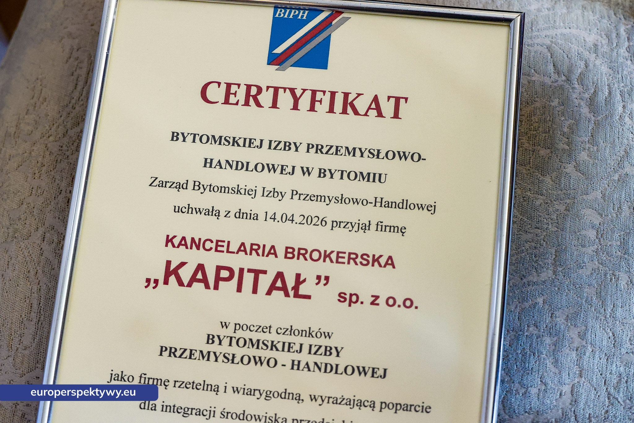 Europerspektywy Śniadanie biznesowe BIPH w Bytomiu – inwestycje, współpraca i rozwój regionalny