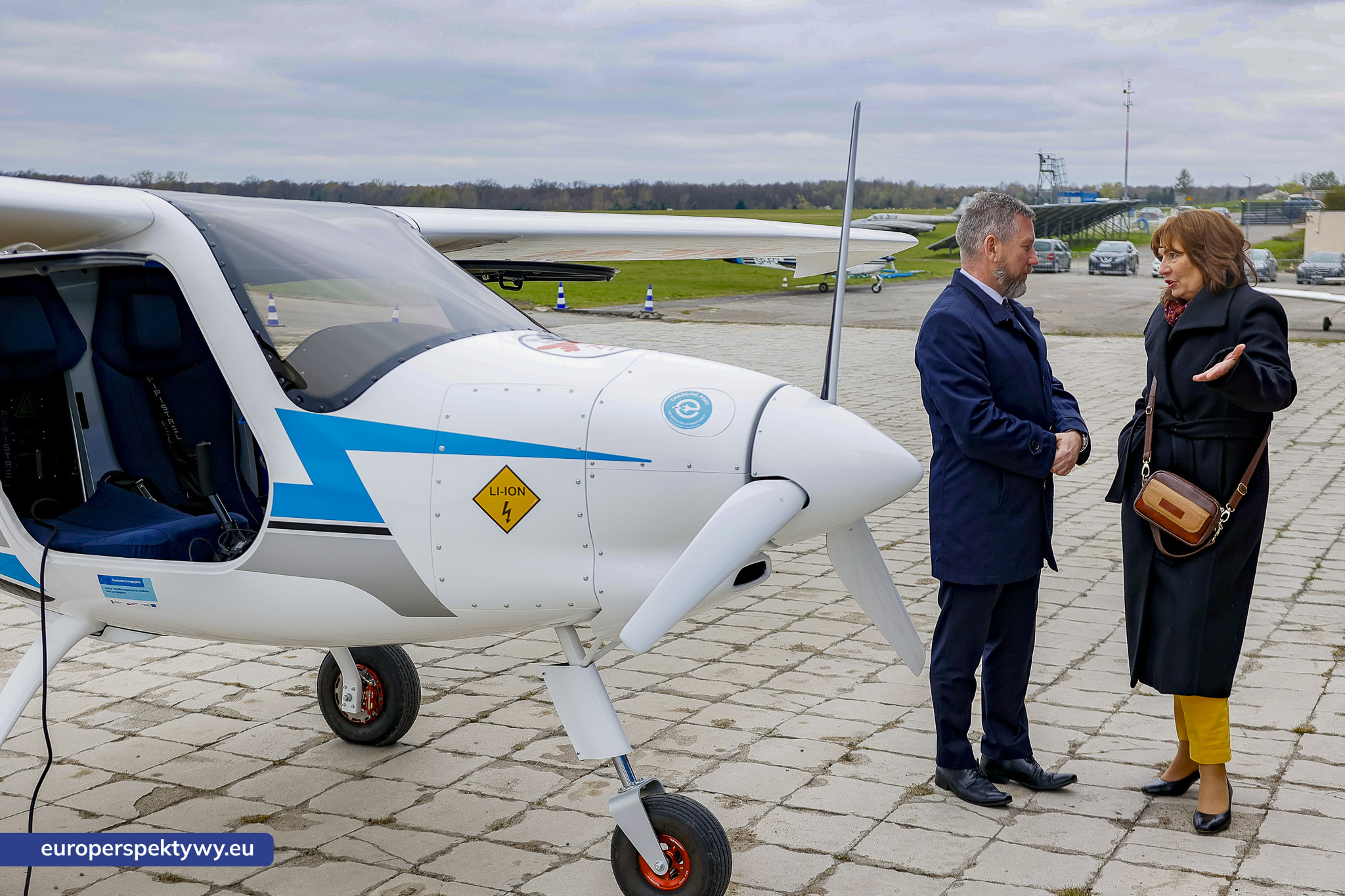 ZDZ Samolot Elektryczny-18 Europerspektywy ZDZ Katowice inwestuje w przyszłość: pierwszy samolot elektryczny w polskiej edukacji lotniczej