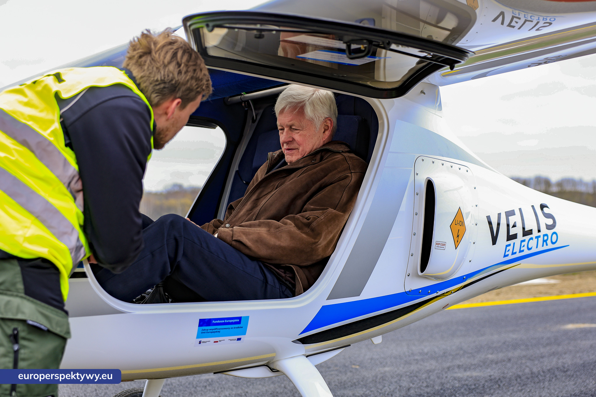 ZDZ Samolot Elektryczny-39 Europerspektywy ZDZ Katowice inwestuje w przyszłość: pierwszy samolot elektryczny w polskiej edukacji lotniczej