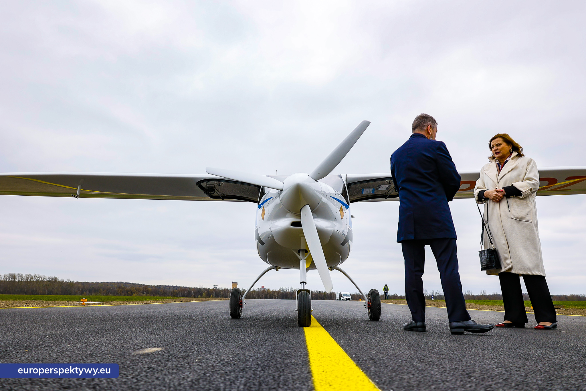 ZDZ Samolot Elektryczny-61 Europerspektywy ZDZ Katowice inwestuje w przyszłość: pierwszy samolot elektryczny w polskiej edukacji lotniczej