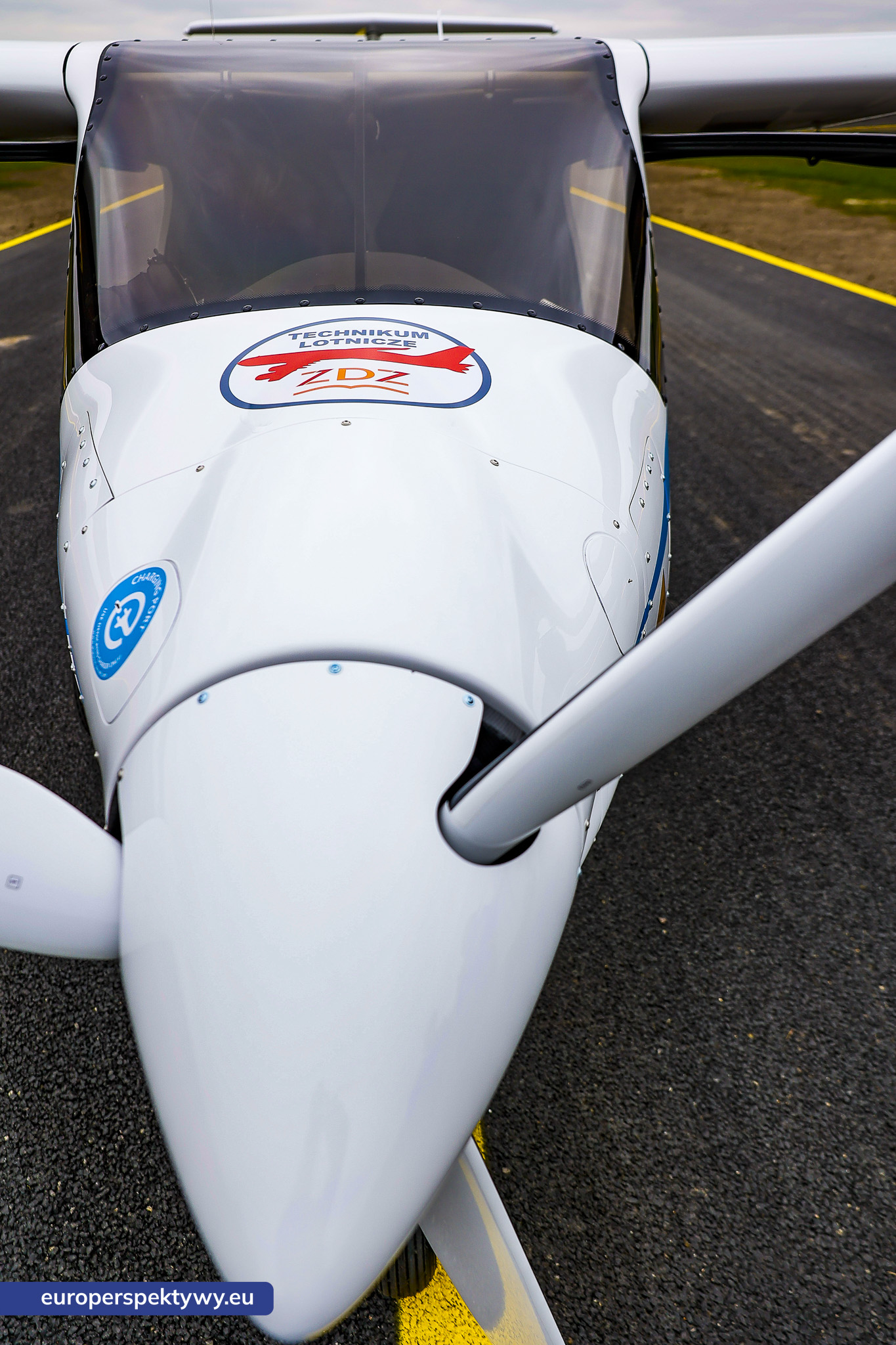 ZDZ Samolot Elektryczny-62 Europerspektywy ZDZ Katowice inwestuje w przyszłość: pierwszy samolot elektryczny w polskiej edukacji lotniczej