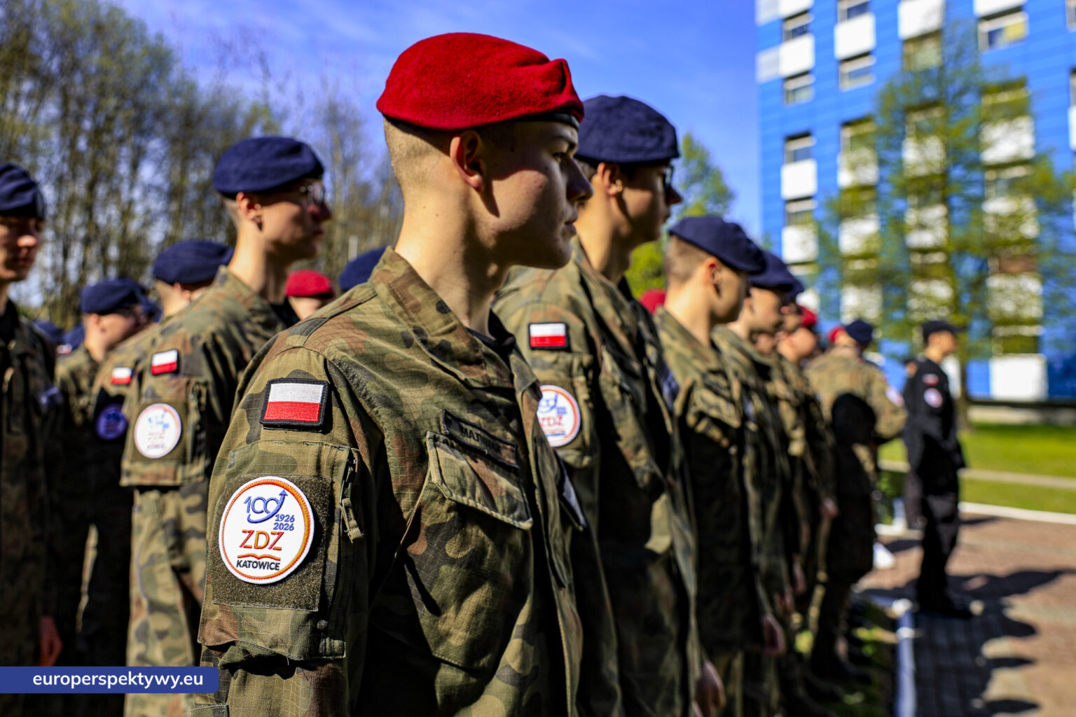 KWP Policji - ZDZ Uroczystość przy grobie Policjanta Polskiego i Konferencja pt. Koncepcja edukacji uczniów ZDZ o profilu mundurowym