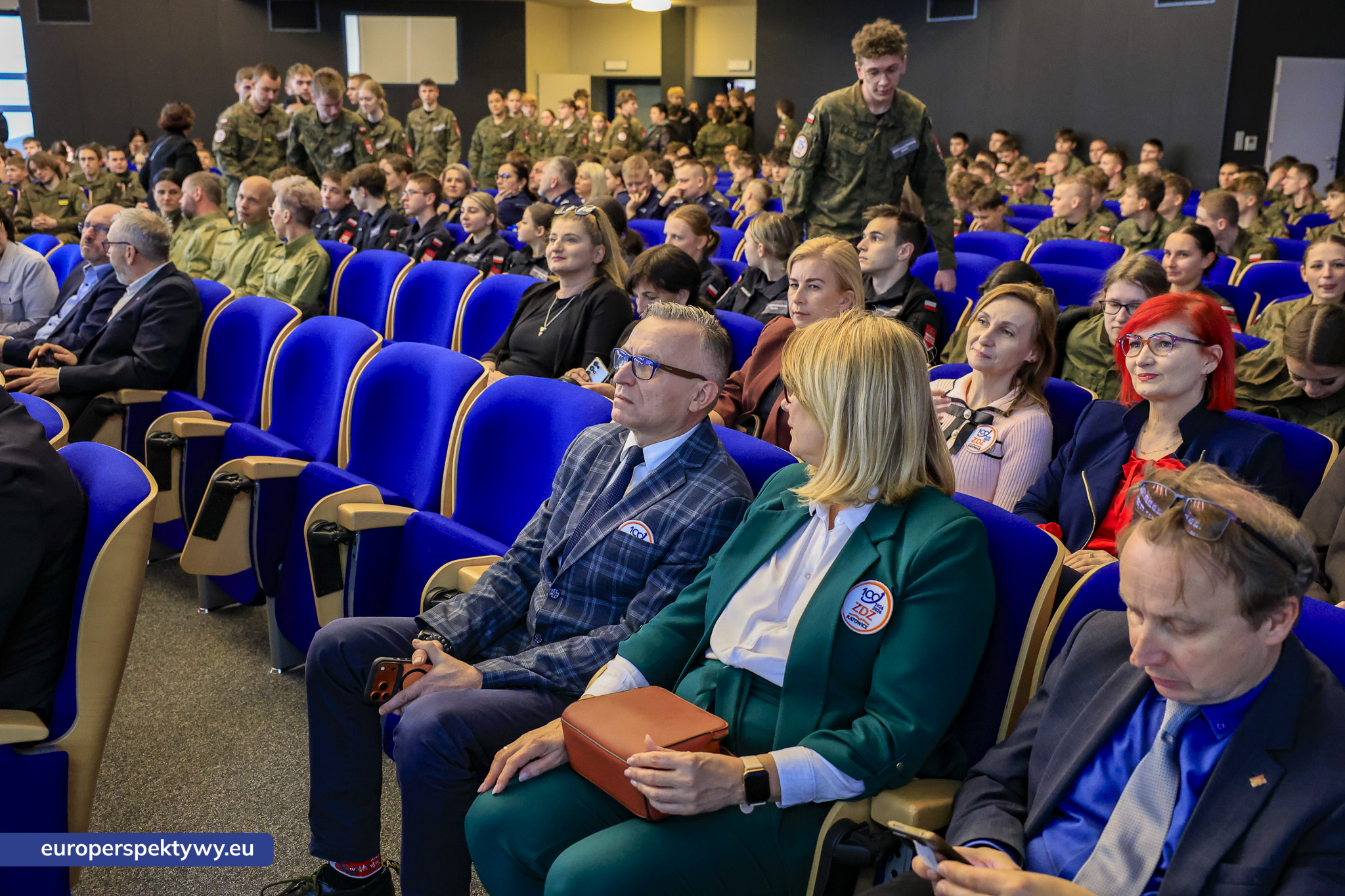 Europerspektywy ZDZ Katowice: konferencja mundurowa i jubileusz 100-lecia. Edukacja dla bezpieczeństwa i przyszłych kadr służb
