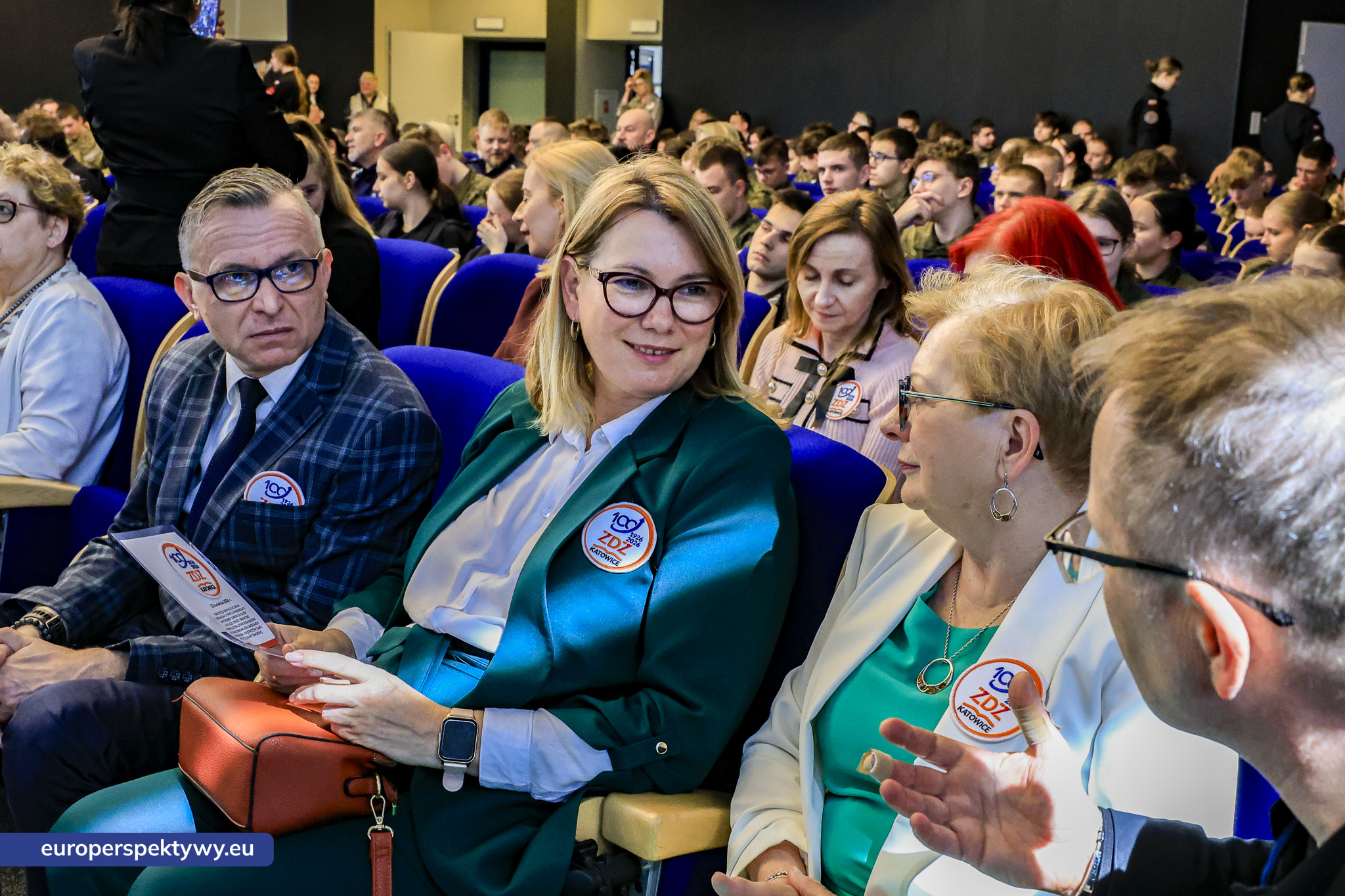 Europerspektywy ZDZ Katowice: konferencja mundurowa i jubileusz 100-lecia. Edukacja dla bezpieczeństwa i przyszłych kadr służb