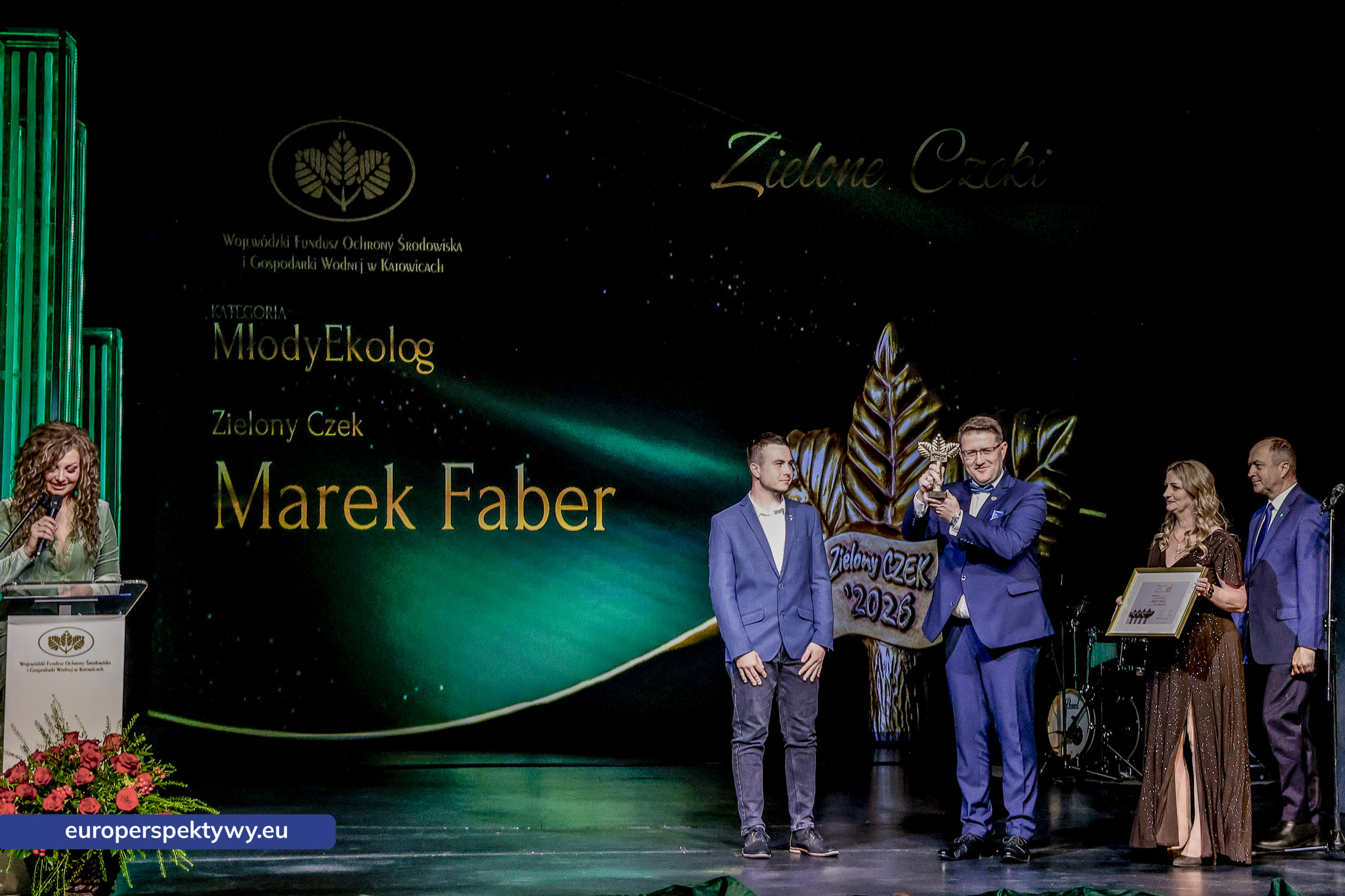 Europerspektywy Zielone Czeki 2026 rozdane. WFOŚiGW w Katowicach nagrodził liderów transformacji ekologicznej