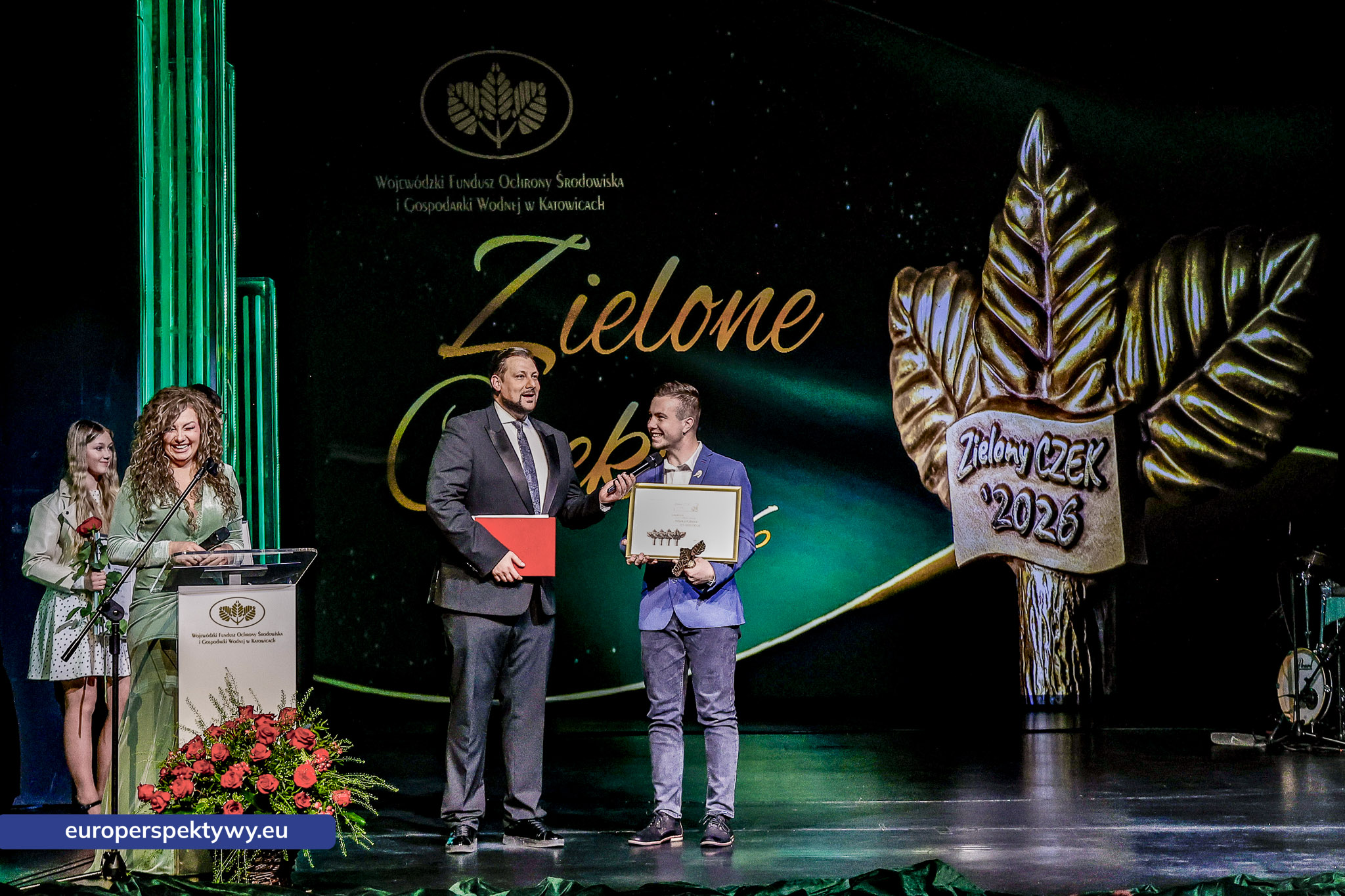 Europerspektywy Zielone Czeki 2026 rozdane. WFOŚiGW w Katowicach nagrodził liderów transformacji ekologicznej