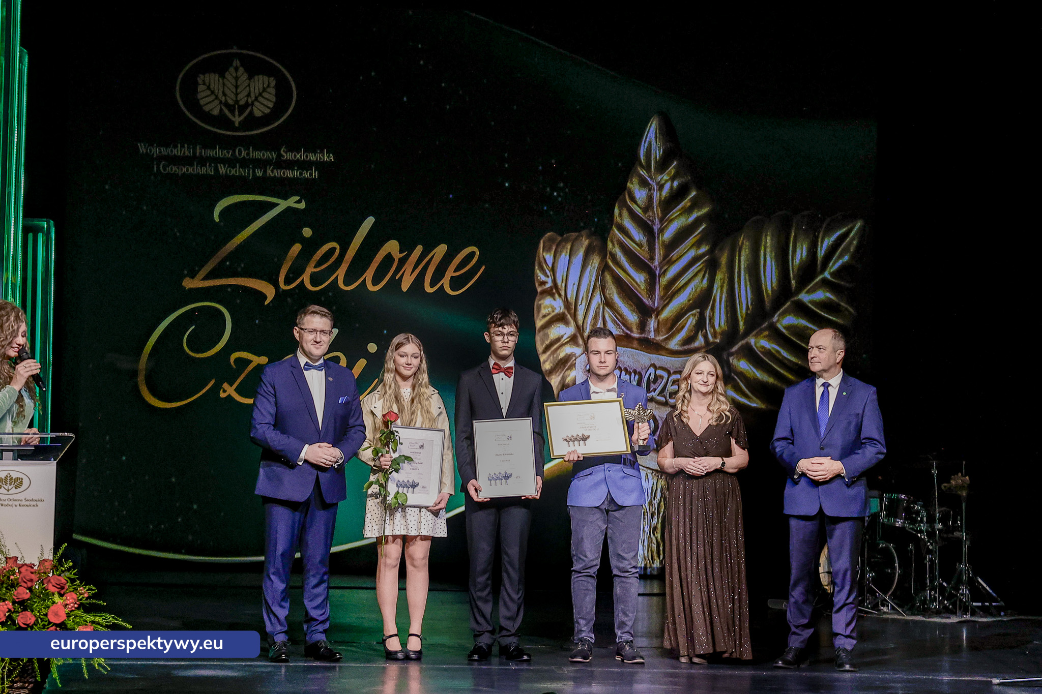 Europerspektywy Zielone Czeki 2026 rozdane. WFOŚiGW w Katowicach nagrodził liderów transformacji ekologicznej