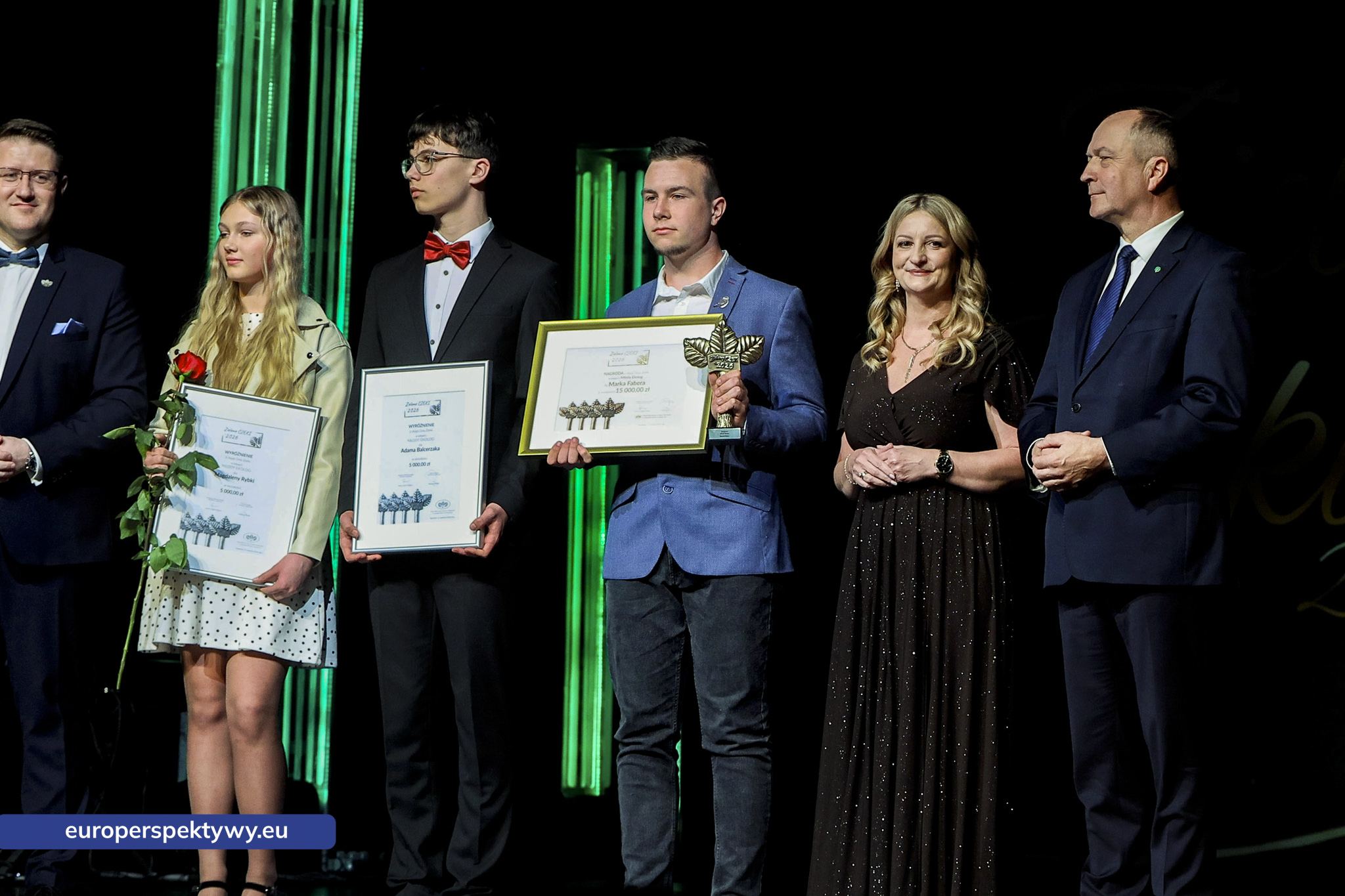 Europerspektywy Zielone Czeki 2026 rozdane. WFOŚiGW w Katowicach nagrodził liderów transformacji ekologicznej