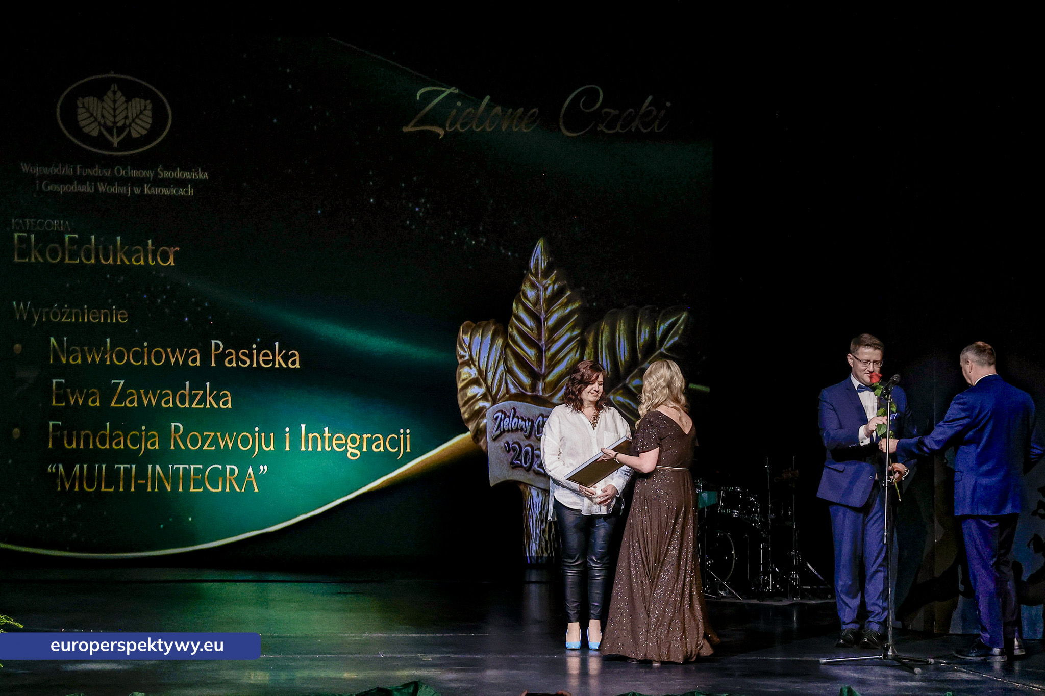 Europerspektywy Zielone Czeki 2026 rozdane. WFOŚiGW w Katowicach nagrodził liderów transformacji ekologicznej