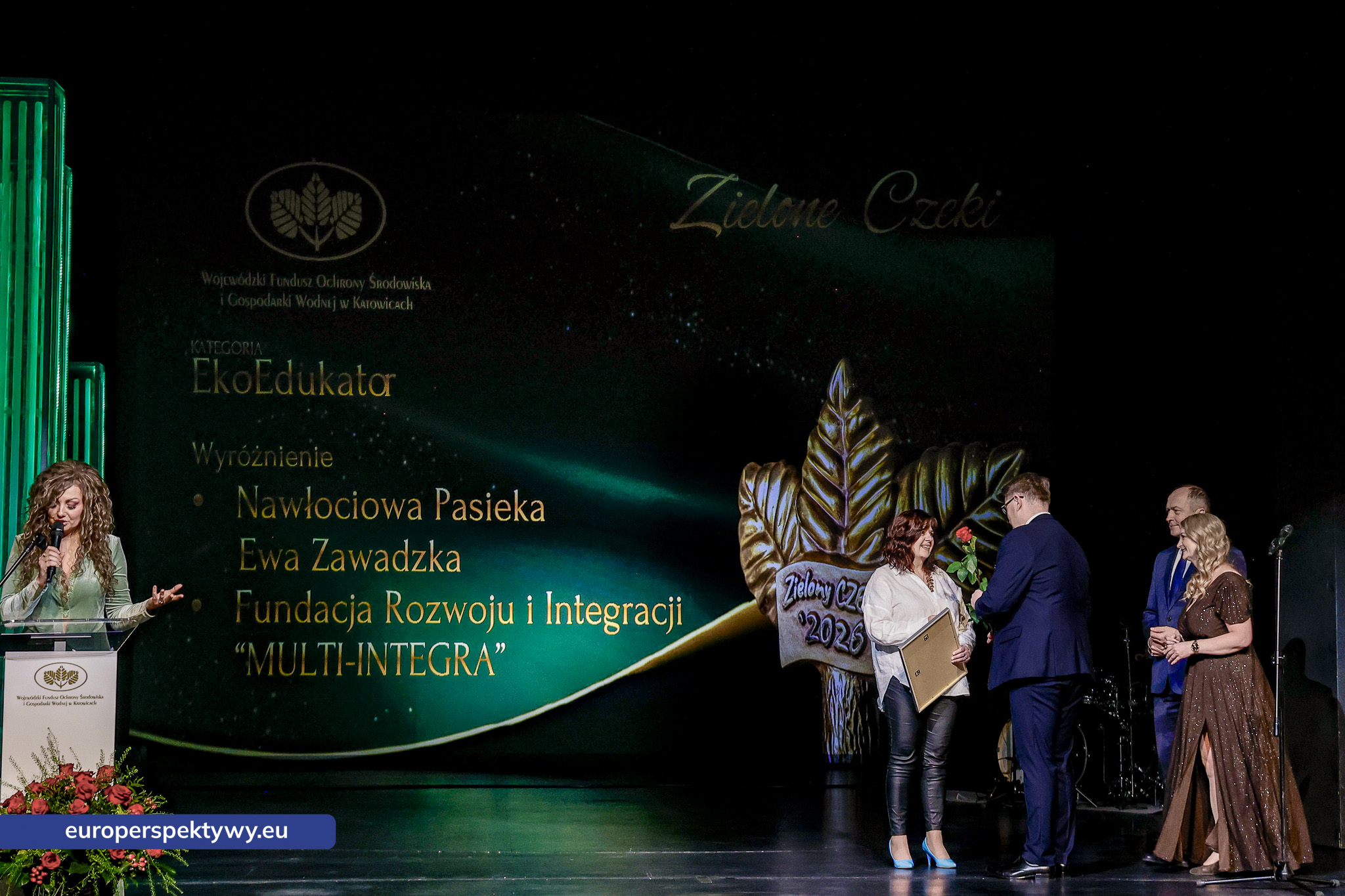 Europerspektywy Zielone Czeki 2026 rozdane. WFOŚiGW w Katowicach nagrodził liderów transformacji ekologicznej