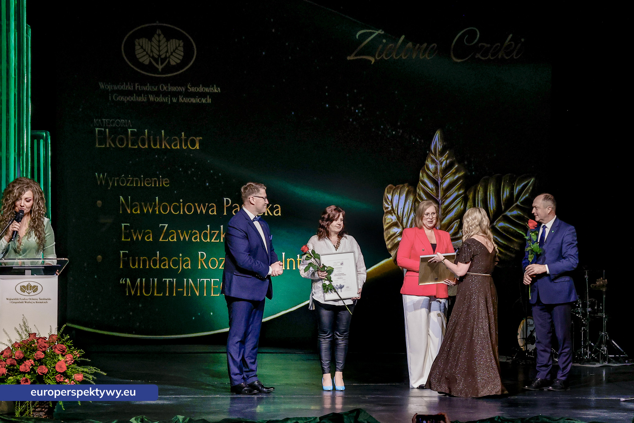 Europerspektywy Zielone Czeki 2026 rozdane. WFOŚiGW w Katowicach nagrodził liderów transformacji ekologicznej