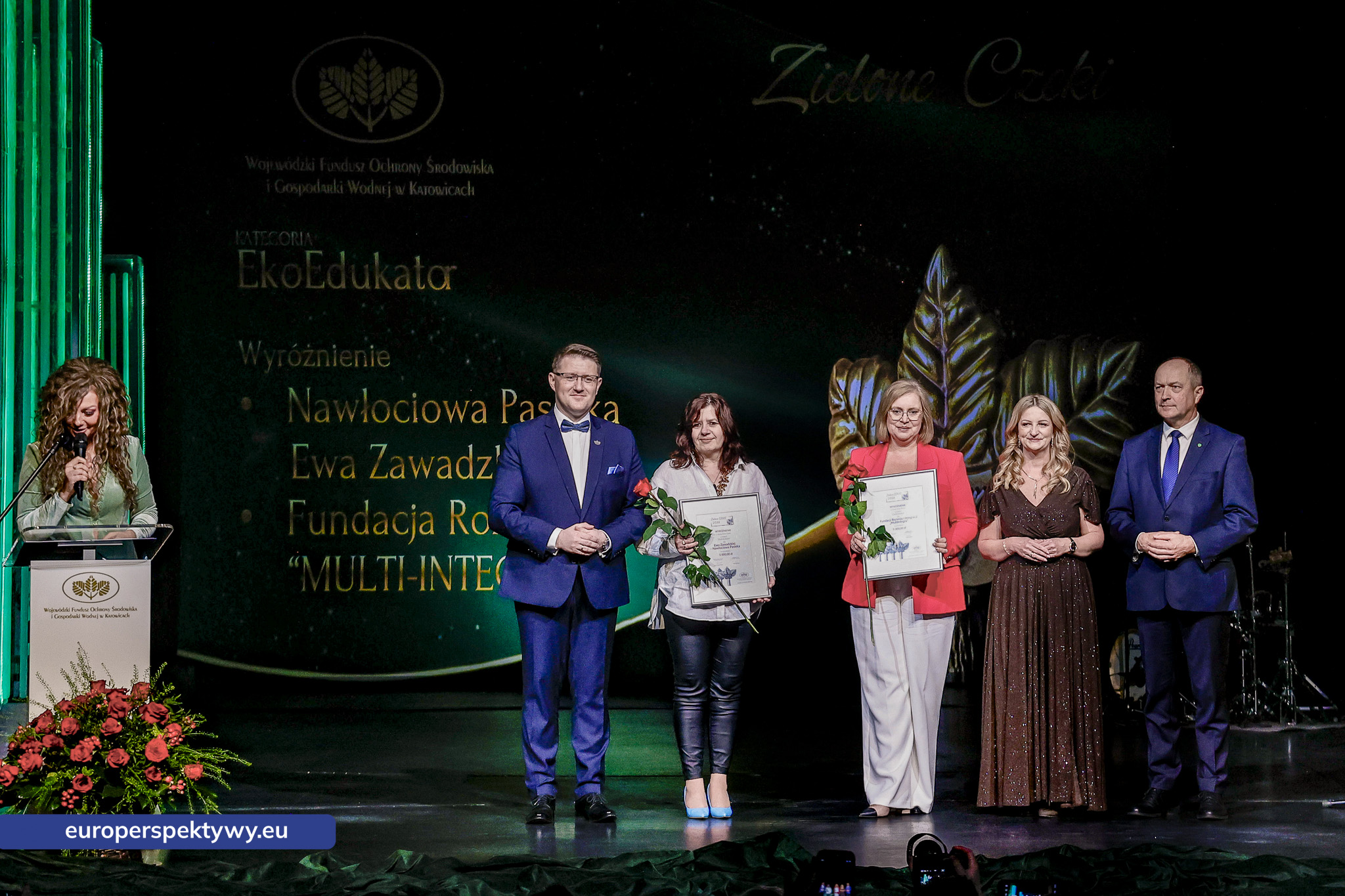 Europerspektywy Zielone Czeki 2026 rozdane. WFOŚiGW w Katowicach nagrodził liderów transformacji ekologicznej