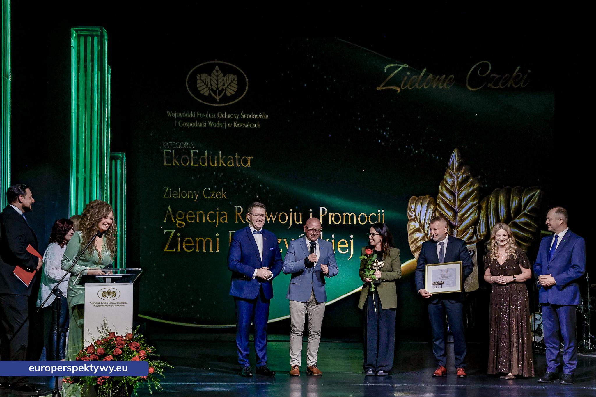 Europerspektywy Zielone Czeki 2026 rozdane. WFOŚiGW w Katowicach nagrodził liderów transformacji ekologicznej