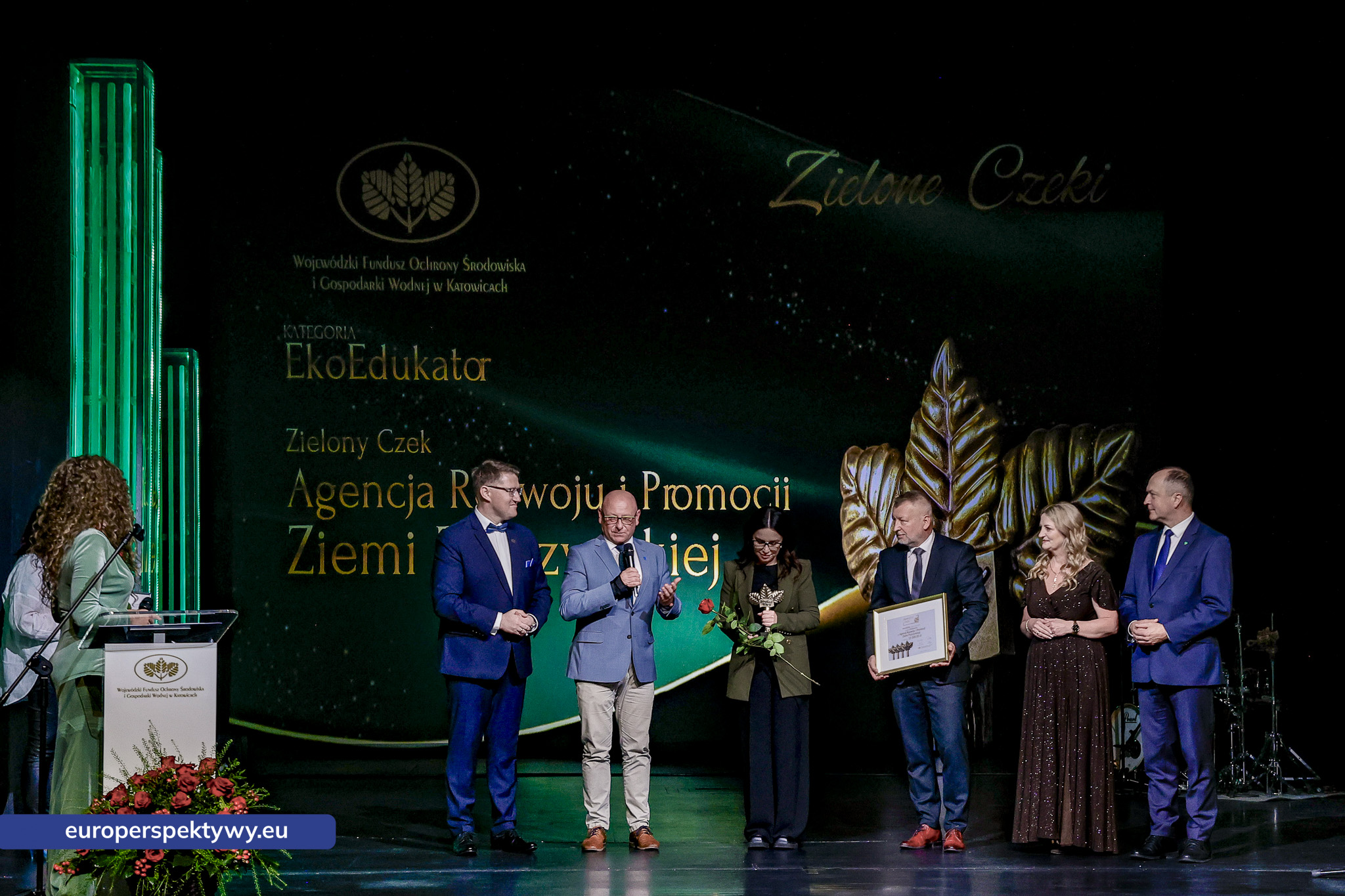 Europerspektywy Zielone Czeki 2026 rozdane. WFOŚiGW w Katowicach nagrodził liderów transformacji ekologicznej