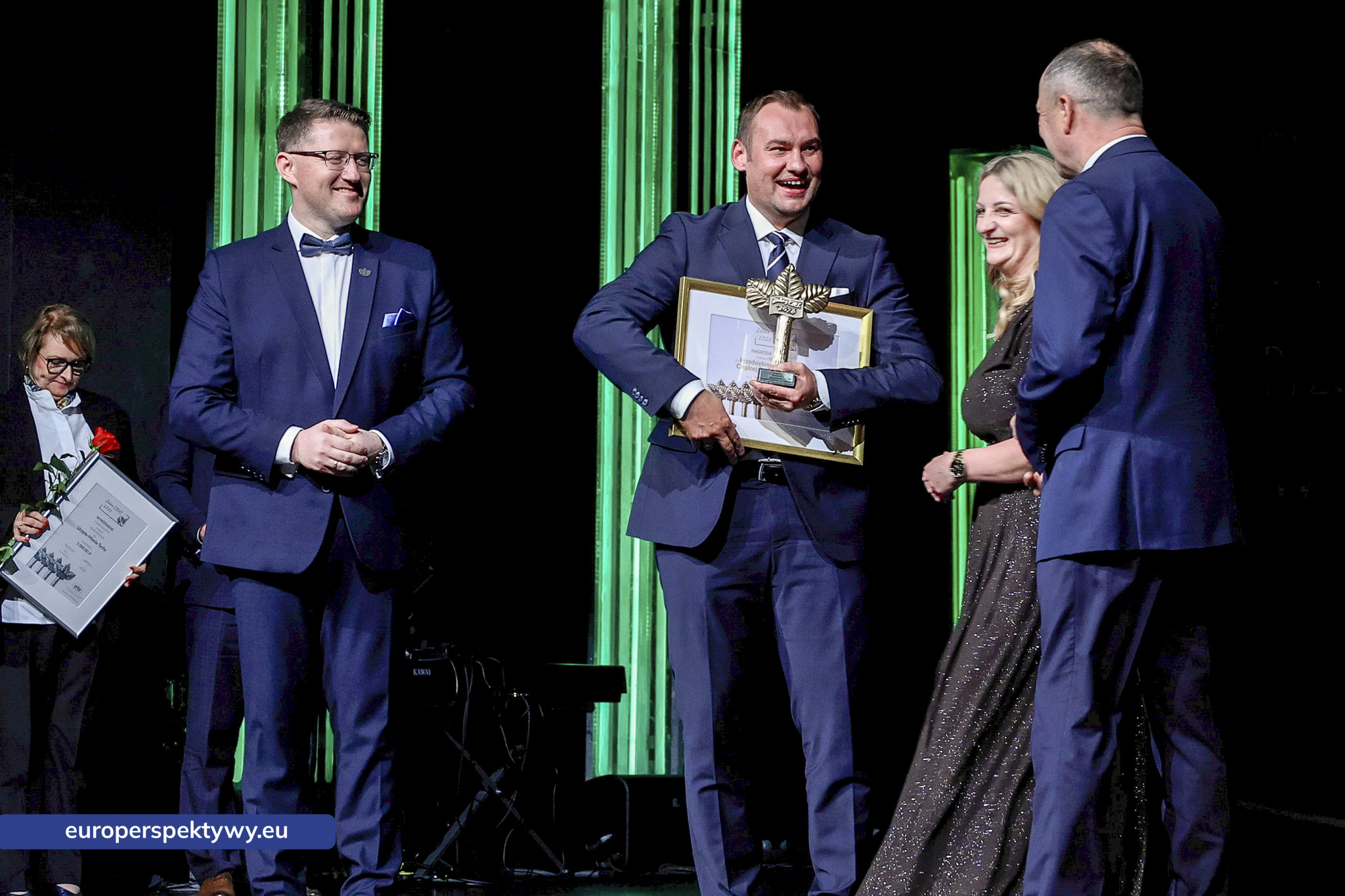 Europerspektywy Zielone Czeki 2026 rozdane. WFOŚiGW w Katowicach nagrodził liderów transformacji ekologicznej