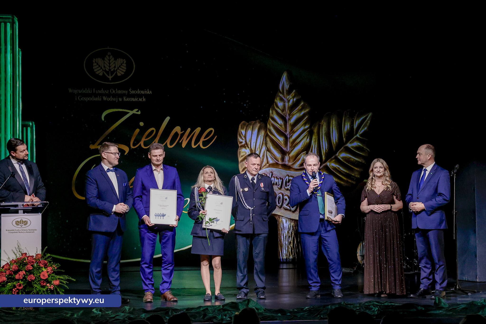 Europerspektywy Zielone Czeki 2026 rozdane. WFOŚiGW w Katowicach nagrodził liderów transformacji ekologicznej