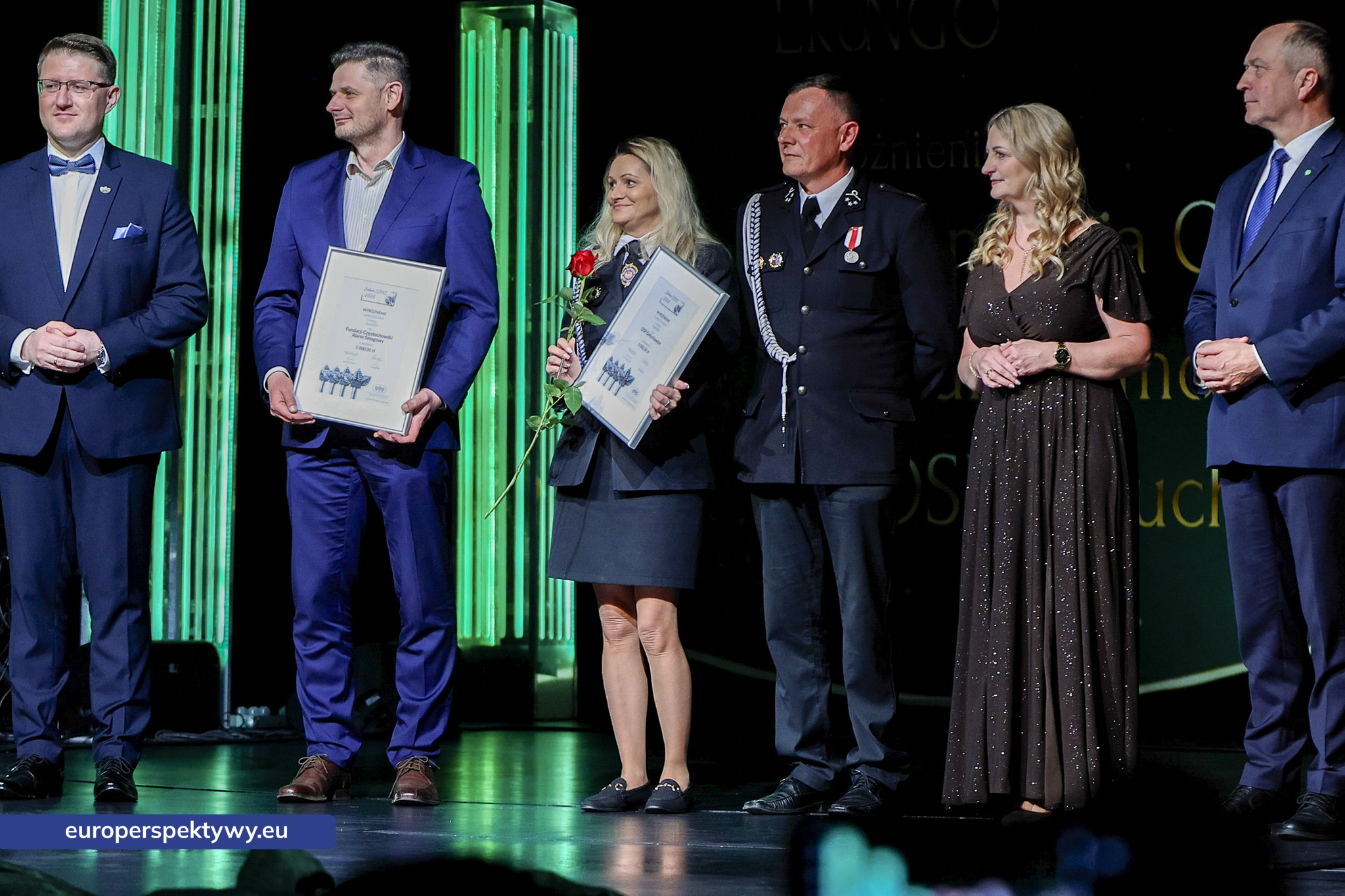 Europerspektywy Zielone Czeki 2026 rozdane. WFOŚiGW w Katowicach nagrodził liderów transformacji ekologicznej