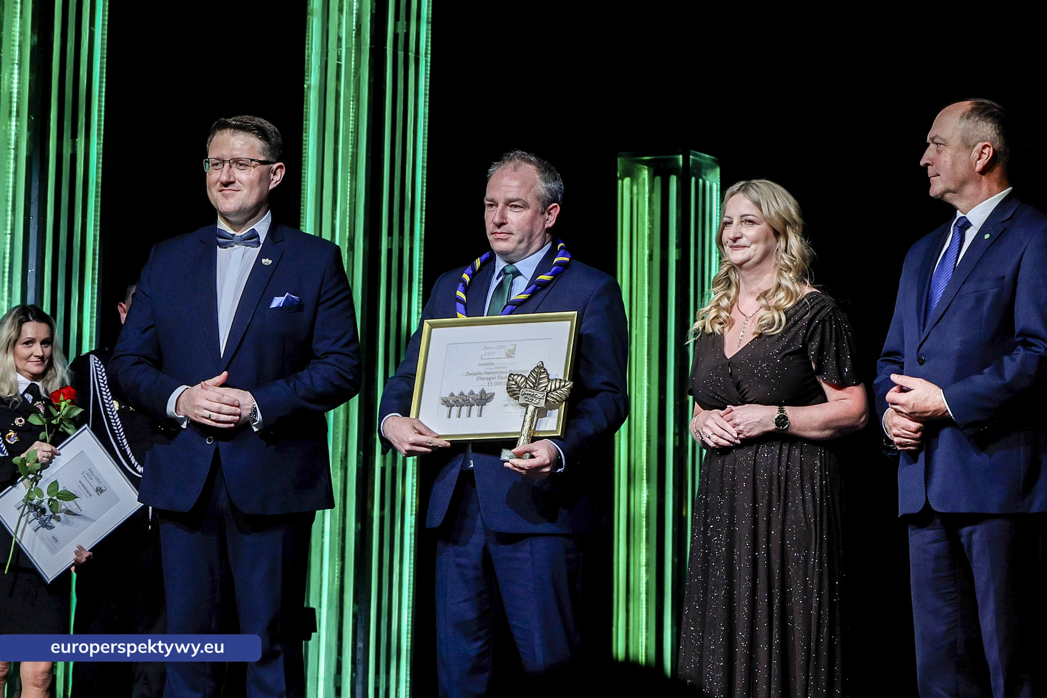 Europerspektywy Zielone Czeki 2026 rozdane. WFOŚiGW w Katowicach nagrodził liderów transformacji ekologicznej