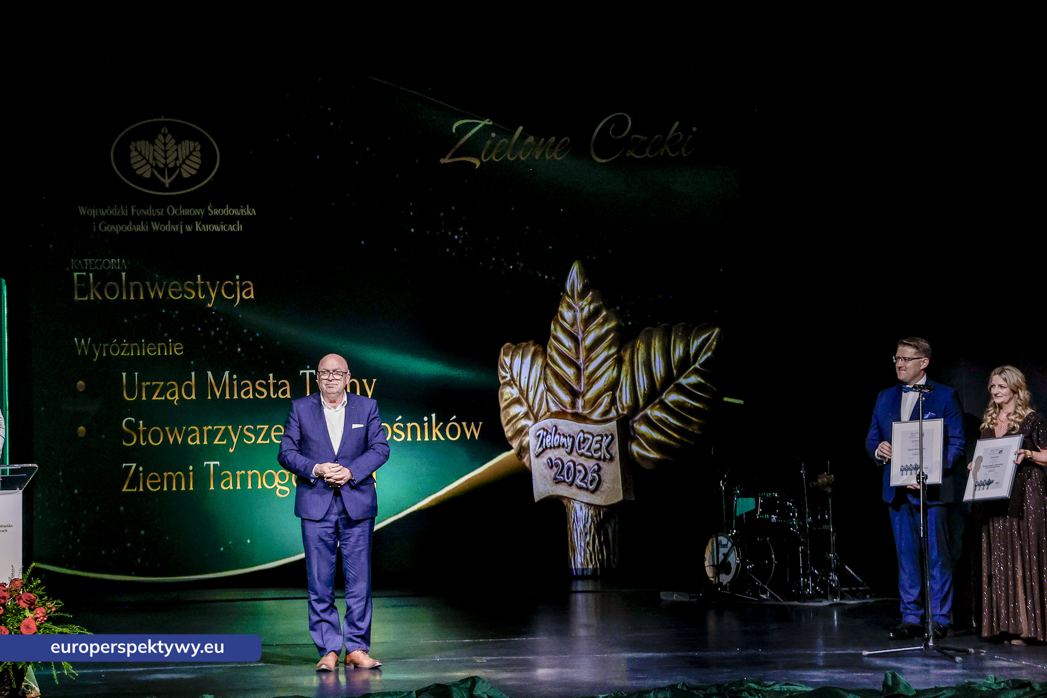 Europerspektywy Zielone Czeki 2026 rozdane. WFOŚiGW w Katowicach nagrodził liderów transformacji ekologicznej
