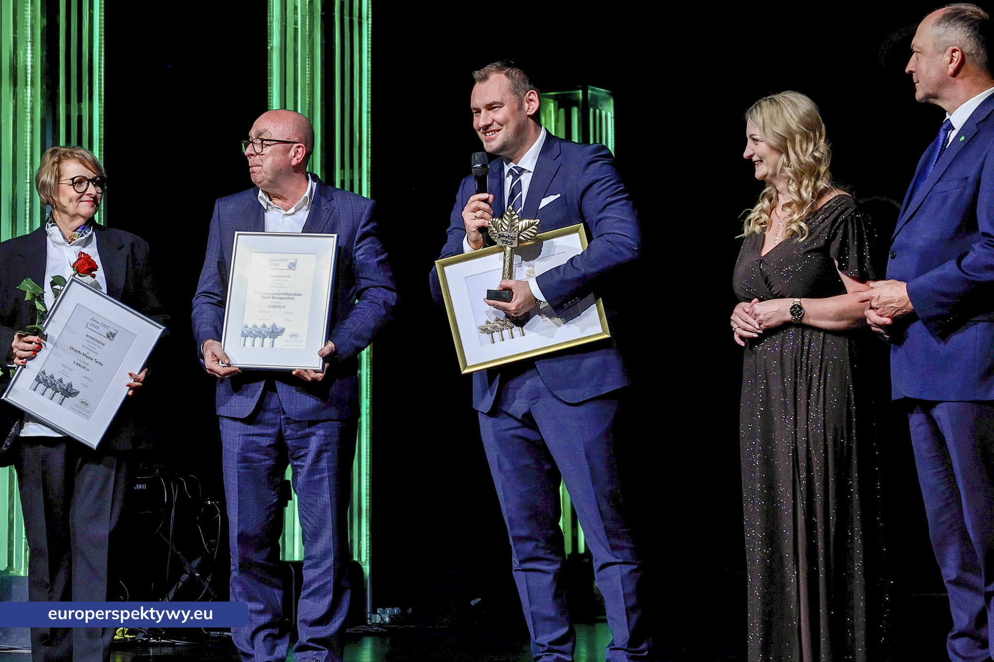 Europerspektywy Zielone Czeki 2026 rozdane. WFOŚiGW w Katowicach nagrodził liderów transformacji ekologicznej