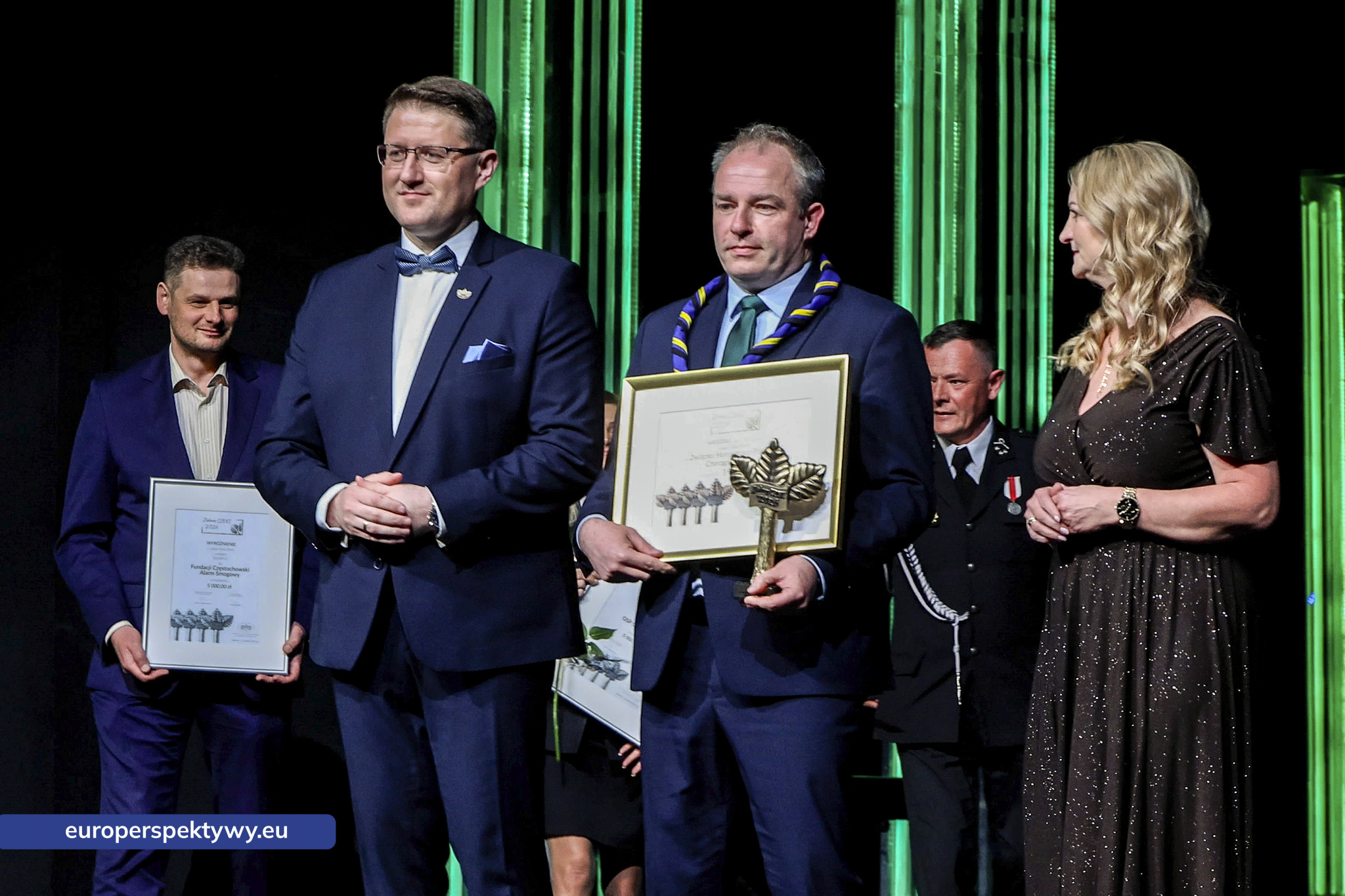 Europerspektywy Zielone Czeki 2026 rozdane. WFOŚiGW w Katowicach nagrodził liderów transformacji ekologicznej