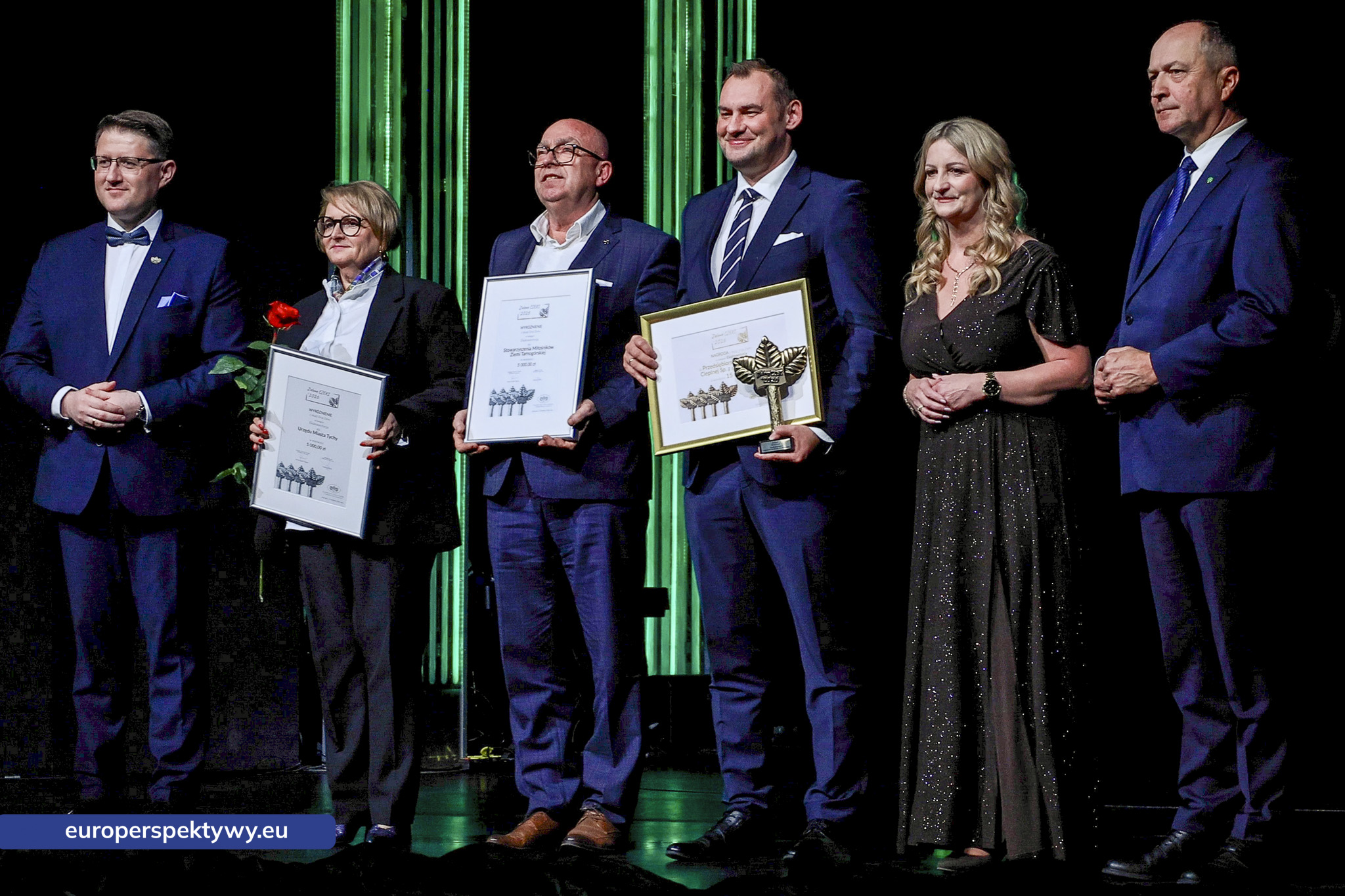 Europerspektywy Zielone Czeki 2026 rozdane. WFOŚiGW w Katowicach nagrodził liderów transformacji ekologicznej