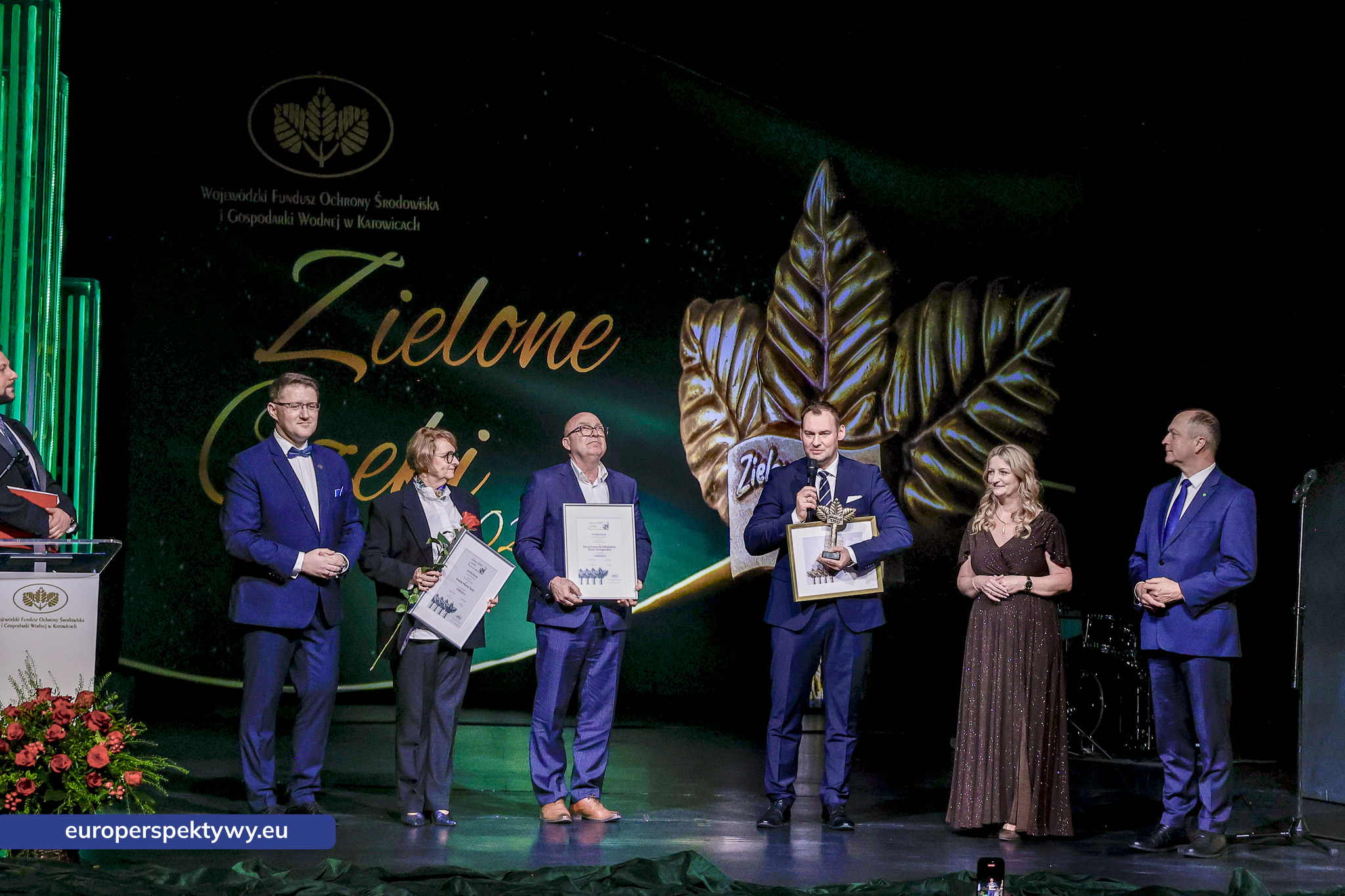 Europerspektywy Zielone Czeki 2026 rozdane. WFOŚiGW w Katowicach nagrodził liderów transformacji ekologicznej