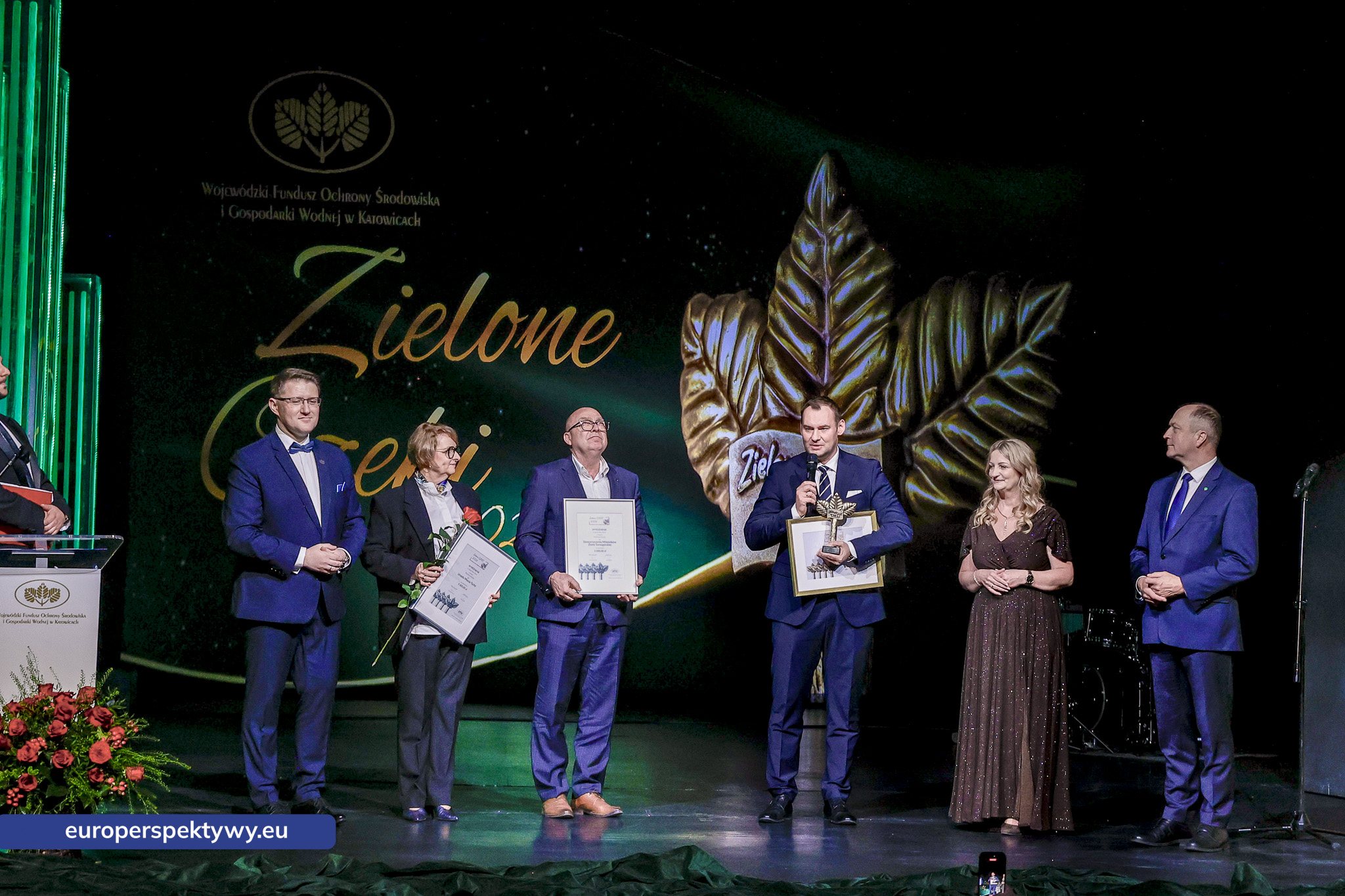 Europerspektywy Zielone Czeki 2026 rozdane. WFOŚiGW w Katowicach nagrodził liderów transformacji ekologicznej