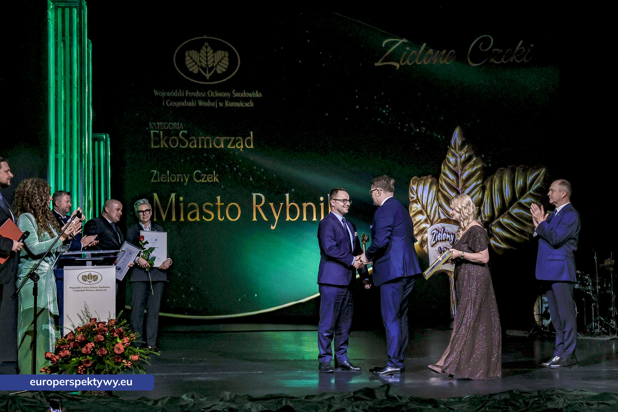 Europerspektywy Zielone Czeki 2026 rozdane. WFOŚiGW w Katowicach nagrodził liderów transformacji ekologicznej