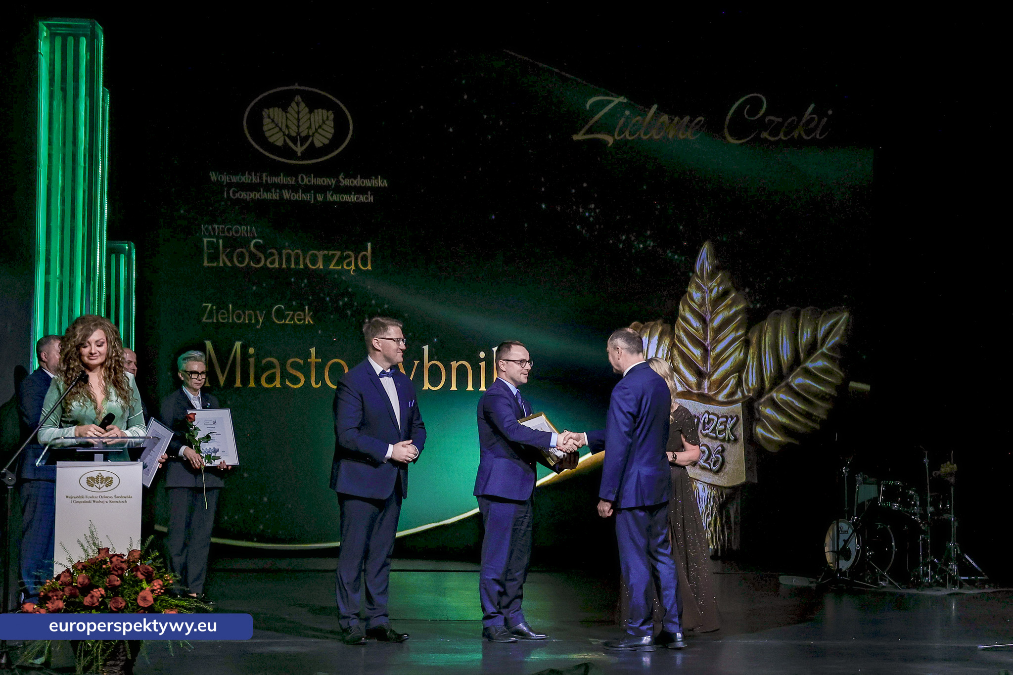 Europerspektywy Zielone Czeki 2026 rozdane. WFOŚiGW w Katowicach nagrodził liderów transformacji ekologicznej