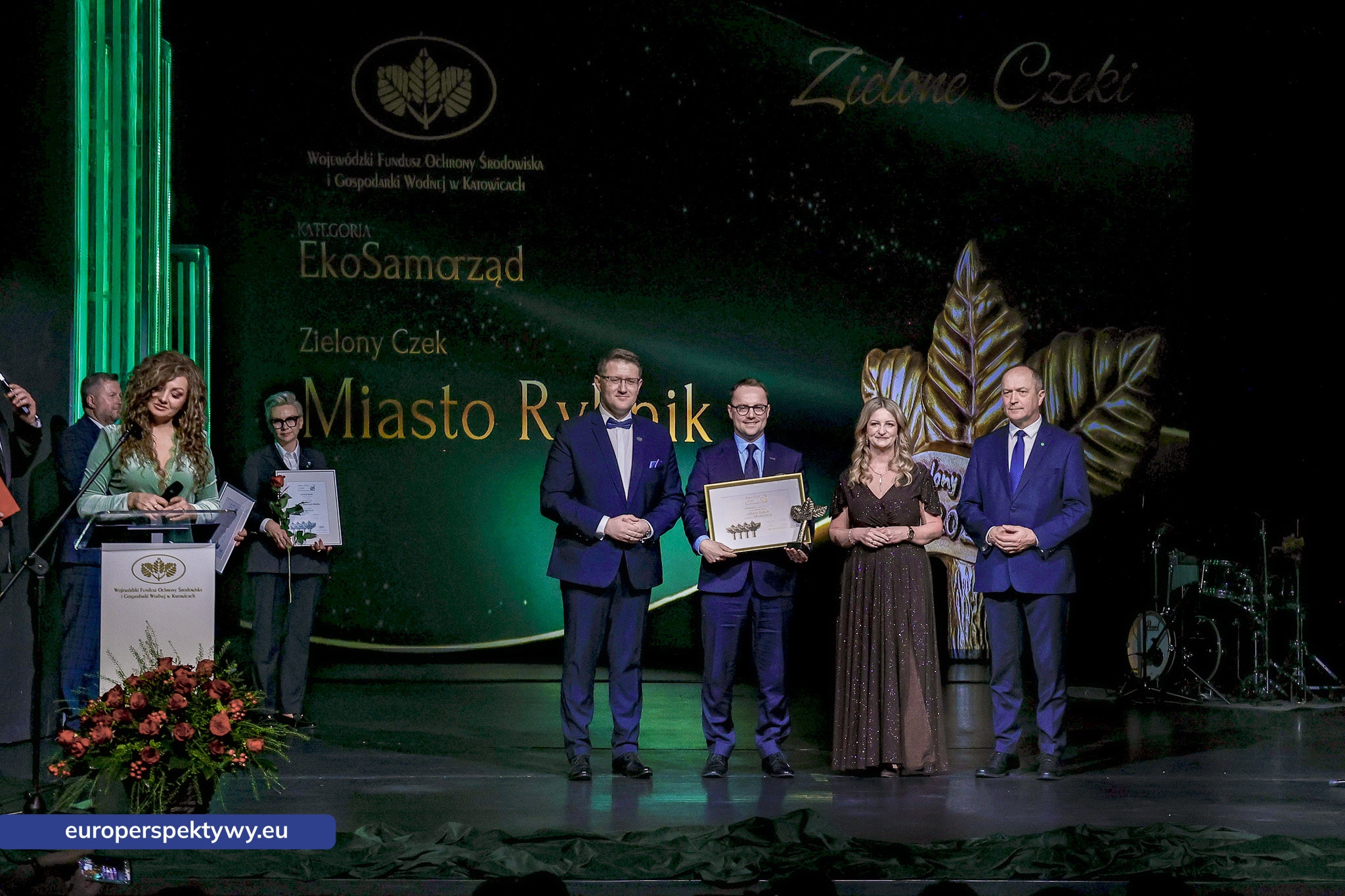 Europerspektywy Zielone Czeki 2026 rozdane. WFOŚiGW w Katowicach nagrodził liderów transformacji ekologicznej