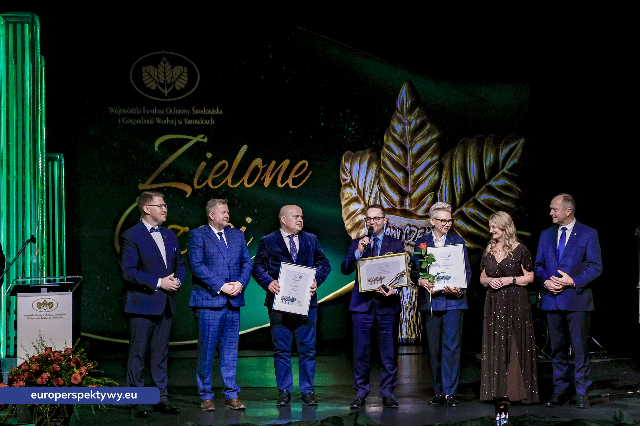 Europerspektywy Zielone Czeki 2026 rozdane. WFOŚiGW w Katowicach nagrodził liderów transformacji ekologicznej