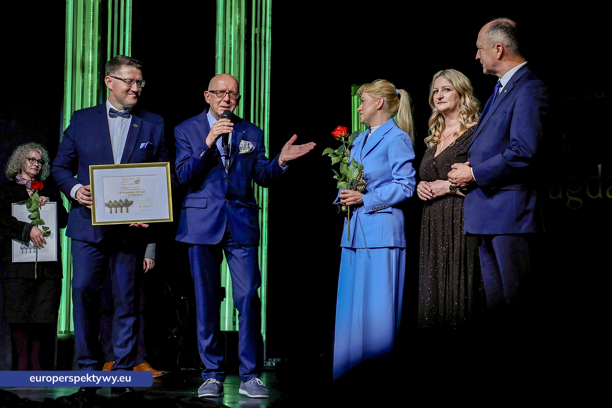 Europerspektywy Zielone Czeki 2026 rozdane. WFOŚiGW w Katowicach nagrodził liderów transformacji ekologicznej