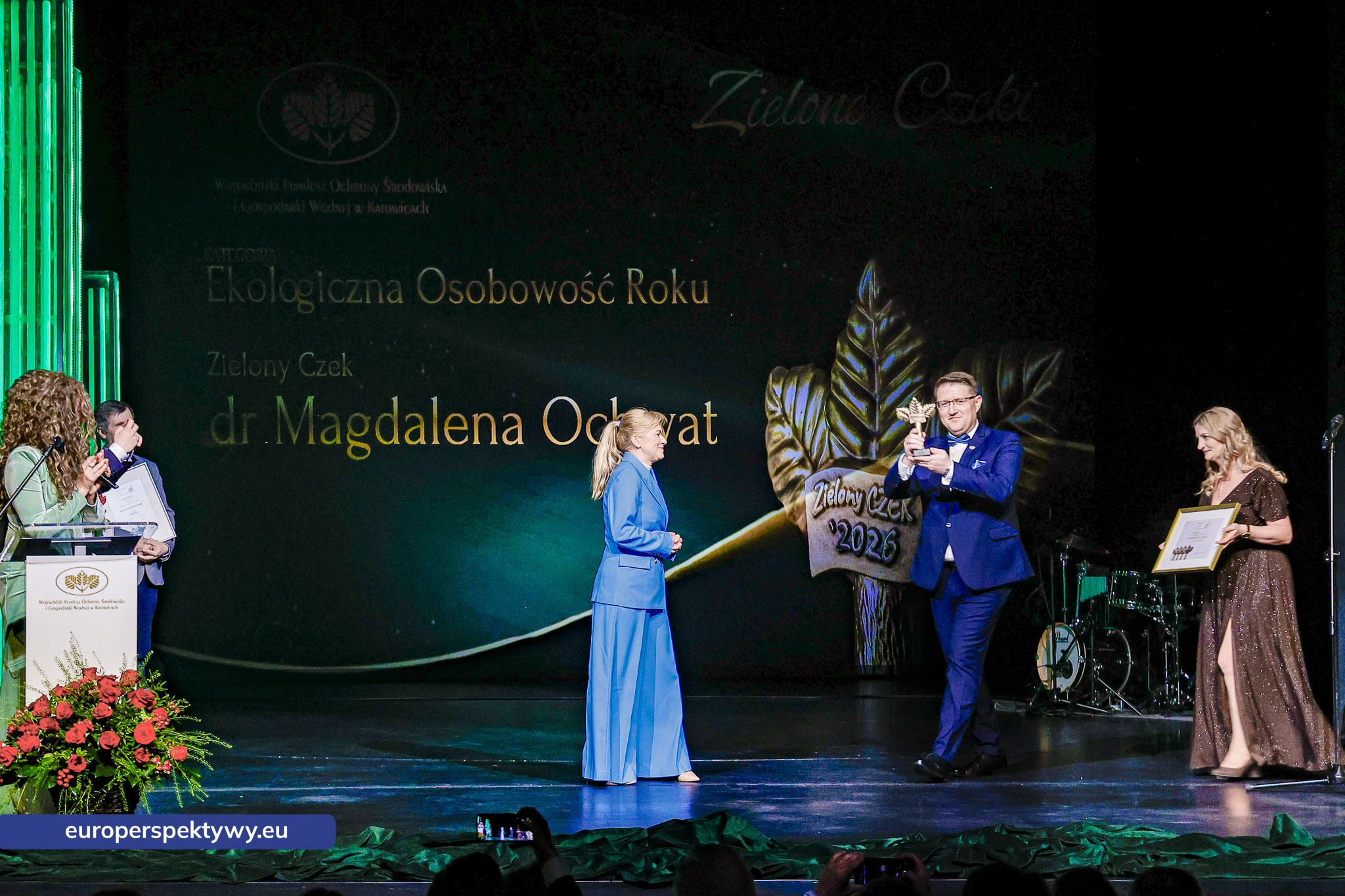 Europerspektywy Zielone Czeki 2026 rozdane. WFOŚiGW w Katowicach nagrodził liderów transformacji ekologicznej