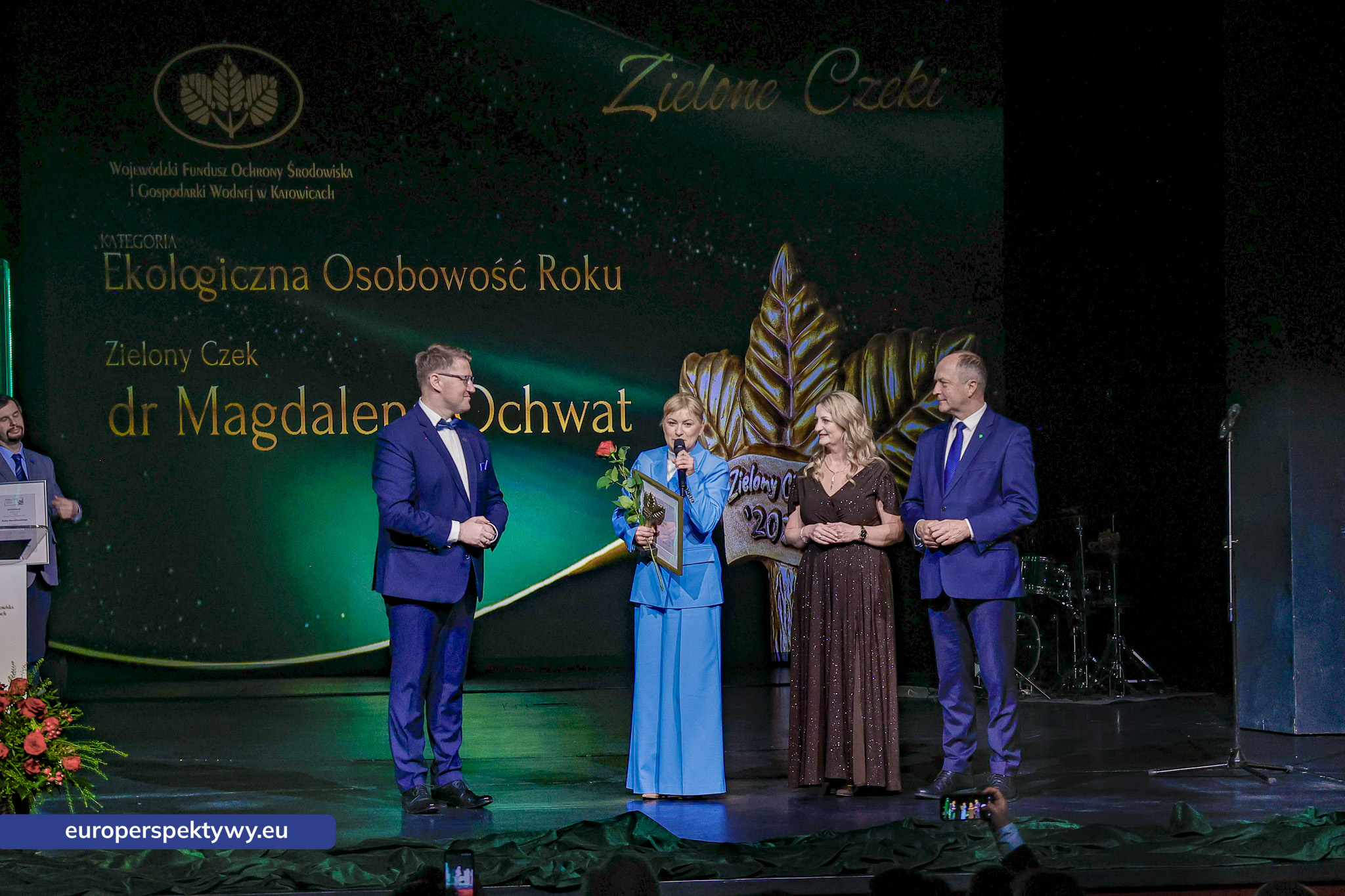 Europerspektywy Zielone Czeki 2026 rozdane. WFOŚiGW w Katowicach nagrodził liderów transformacji ekologicznej