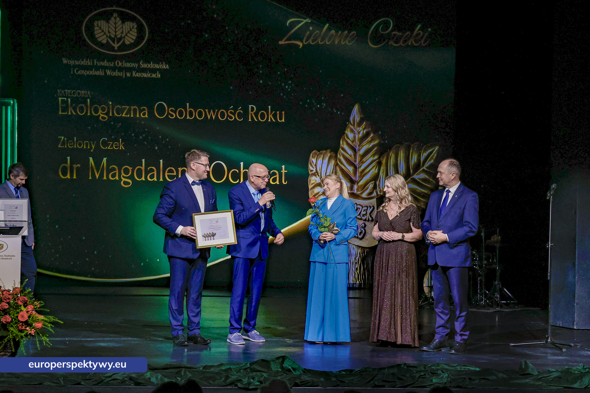 Europerspektywy Zielone Czeki 2026 rozdane. WFOŚiGW w Katowicach nagrodził liderów transformacji ekologicznej