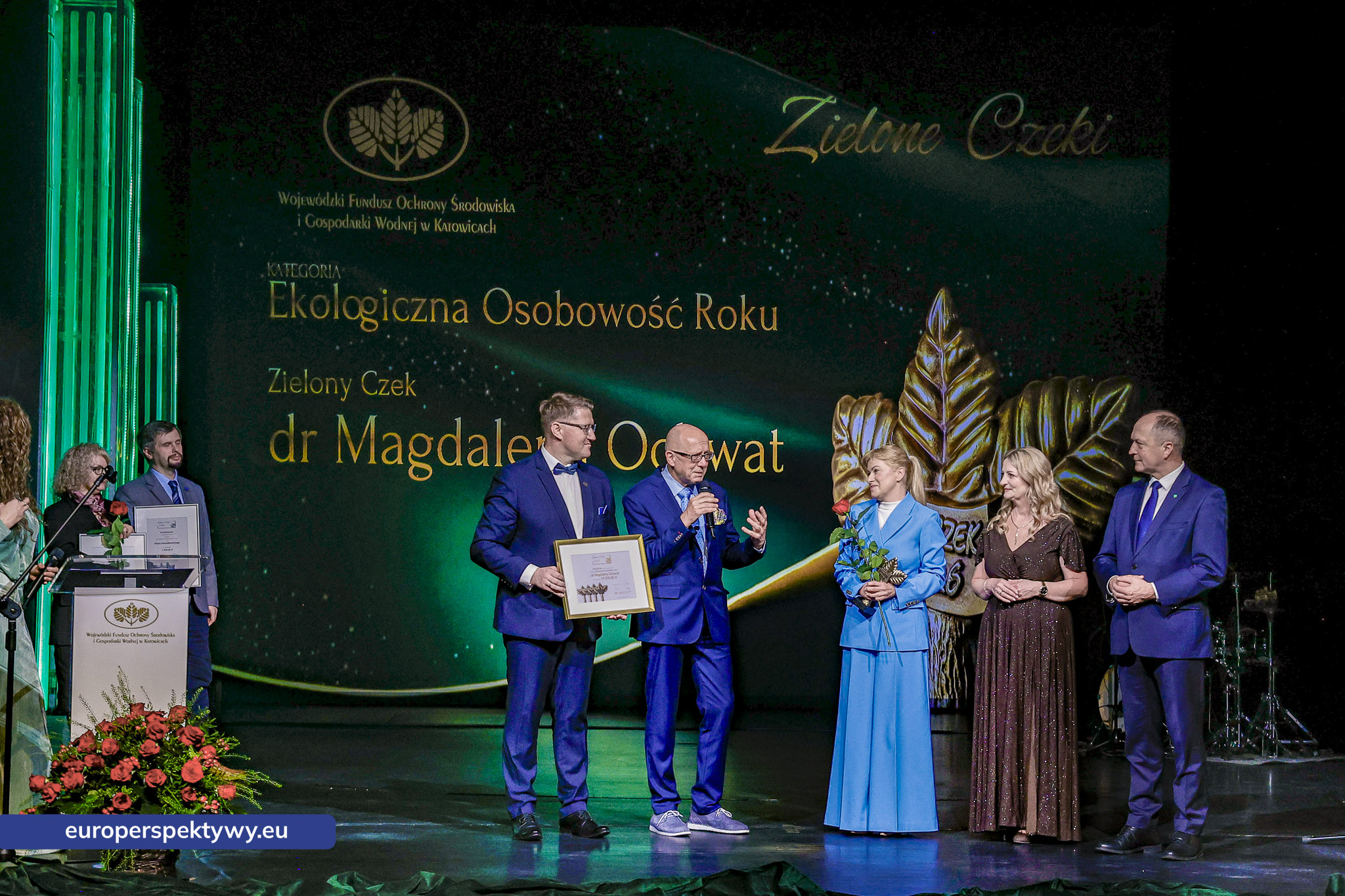 Europerspektywy Zielone Czeki 2026 rozdane. WFOŚiGW w Katowicach nagrodził liderów transformacji ekologicznej