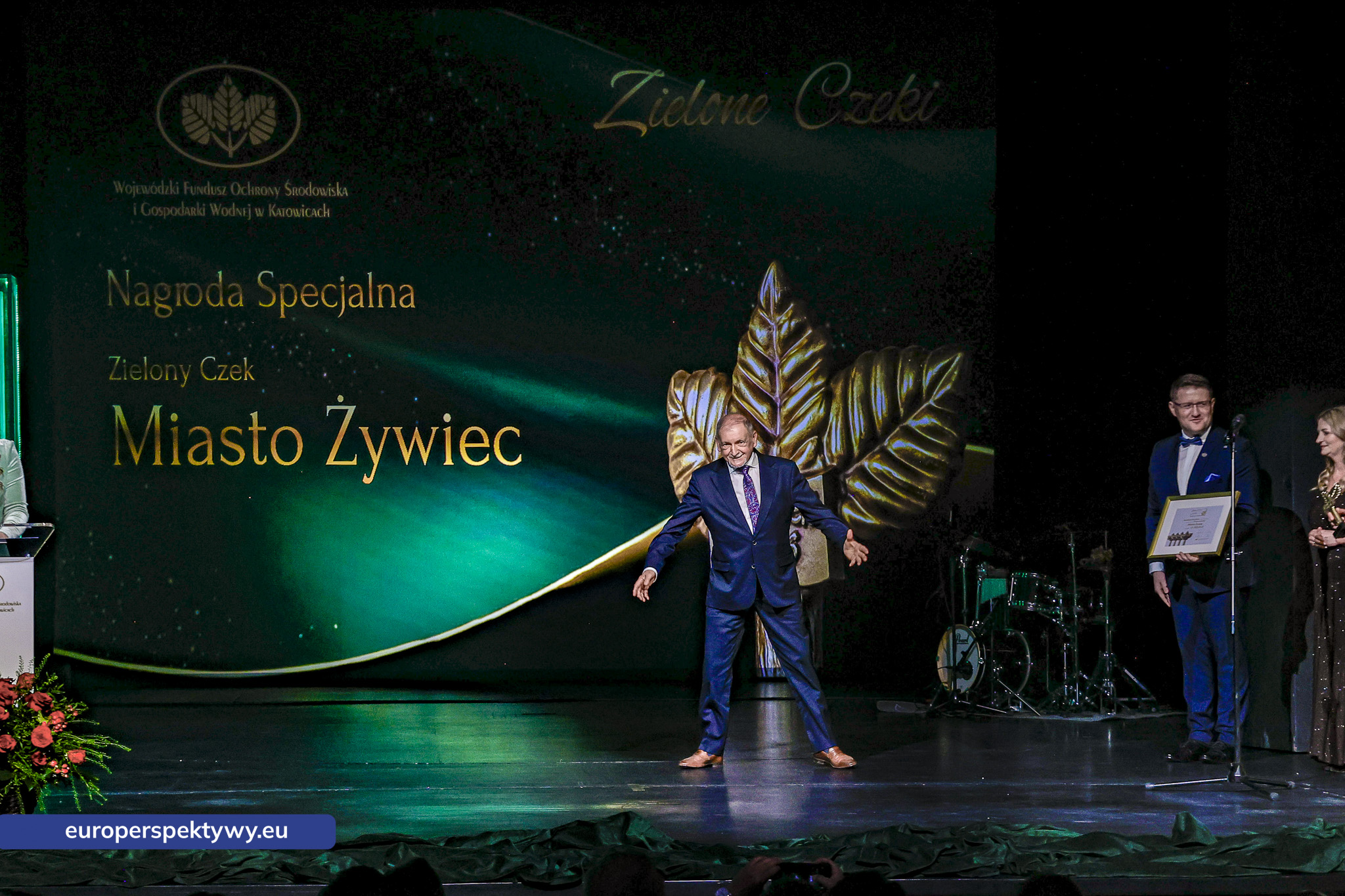Europerspektywy Zielone Czeki 2026 rozdane. WFOŚiGW w Katowicach nagrodził liderów transformacji ekologicznej
